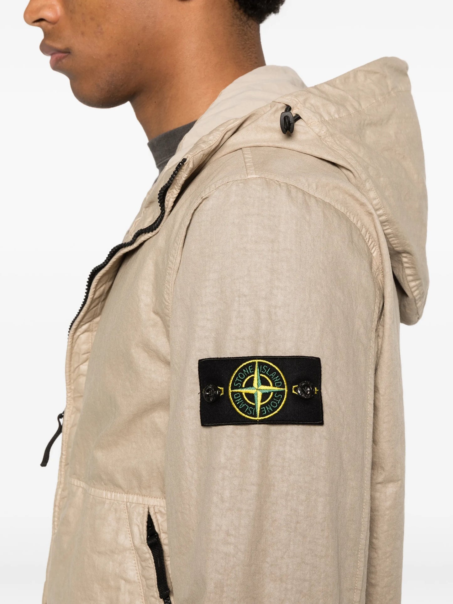hooded zip jacket