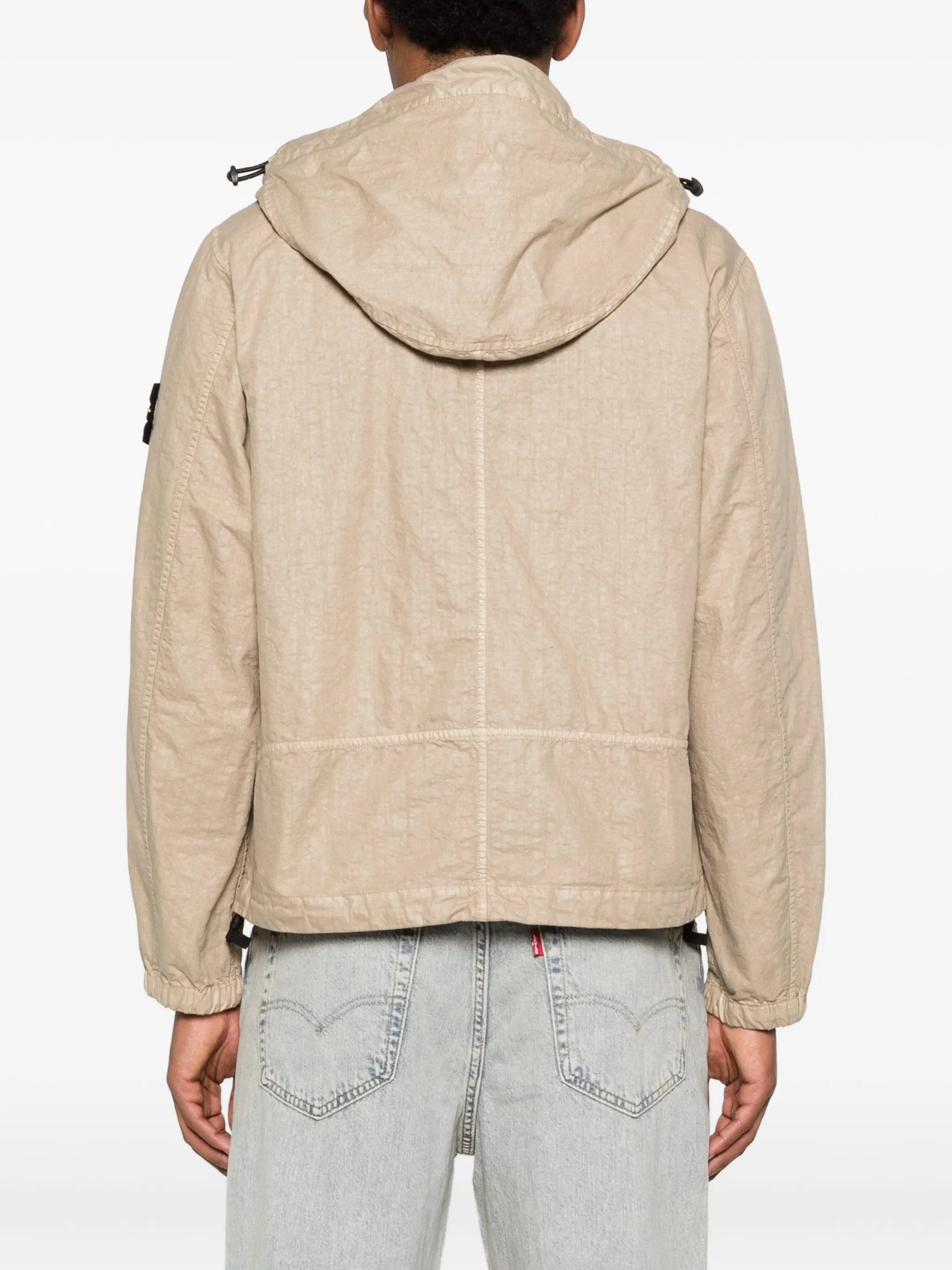 hooded zip jacket