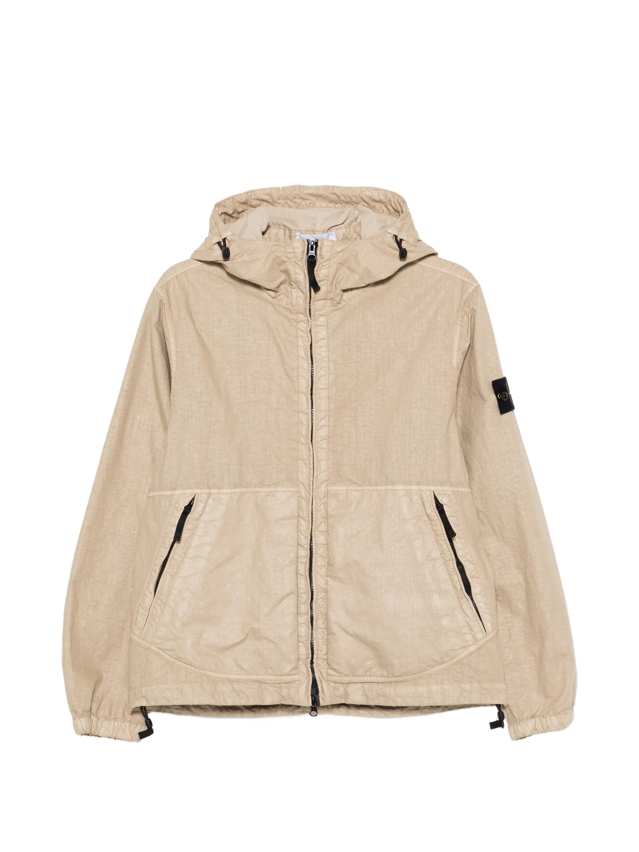 hooded zip jacket