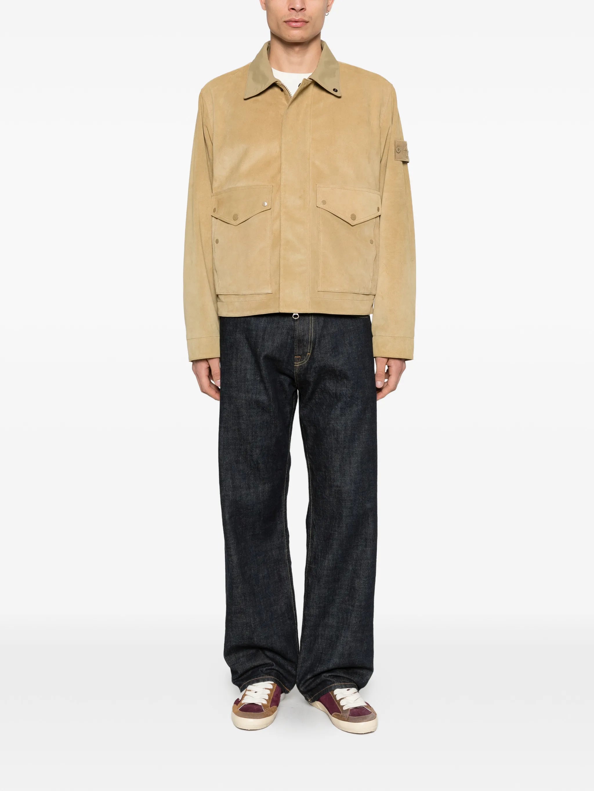 100002 split leather S.I. Ghost jacket