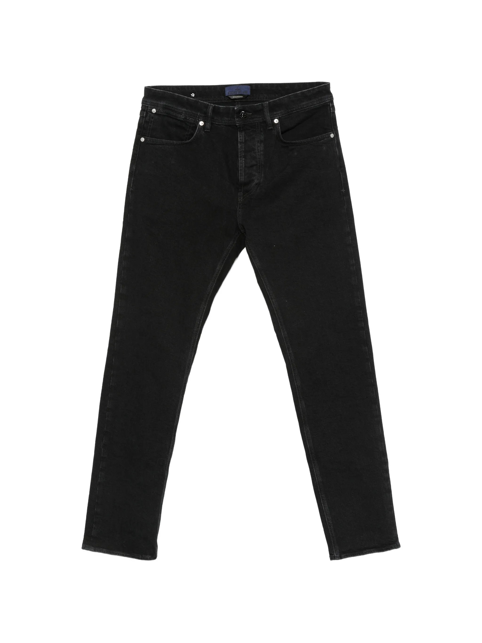 J100007 rinsed five-pocket jeans