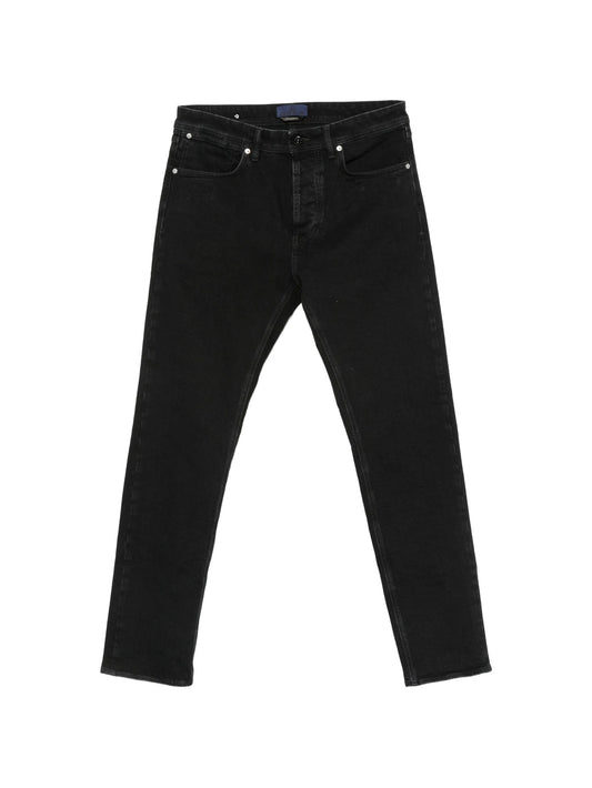 J100007 rinsed five-pocket jeans
