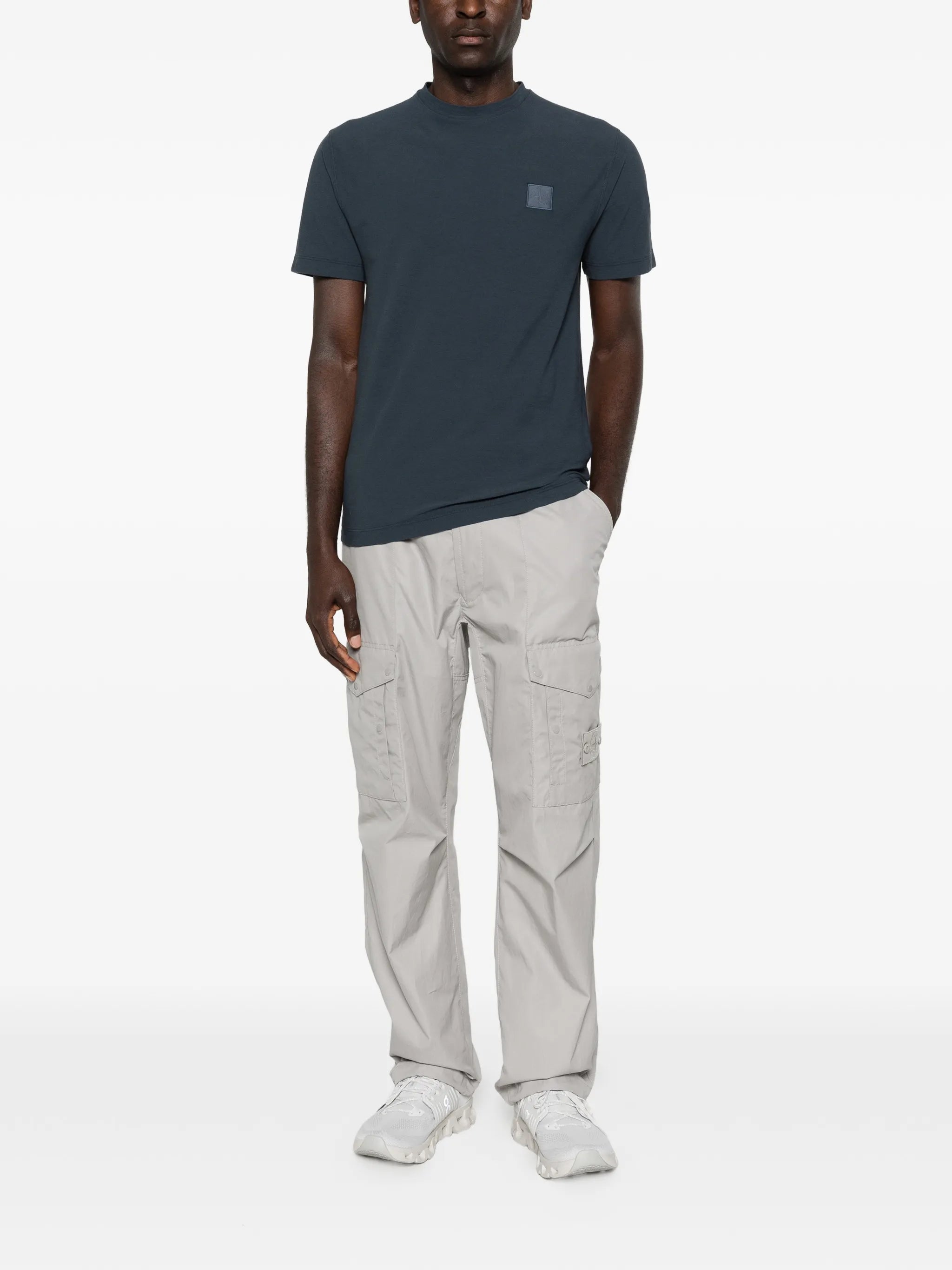 2100021 organic cotton jersey crepe S.I. Ghost T-shirt