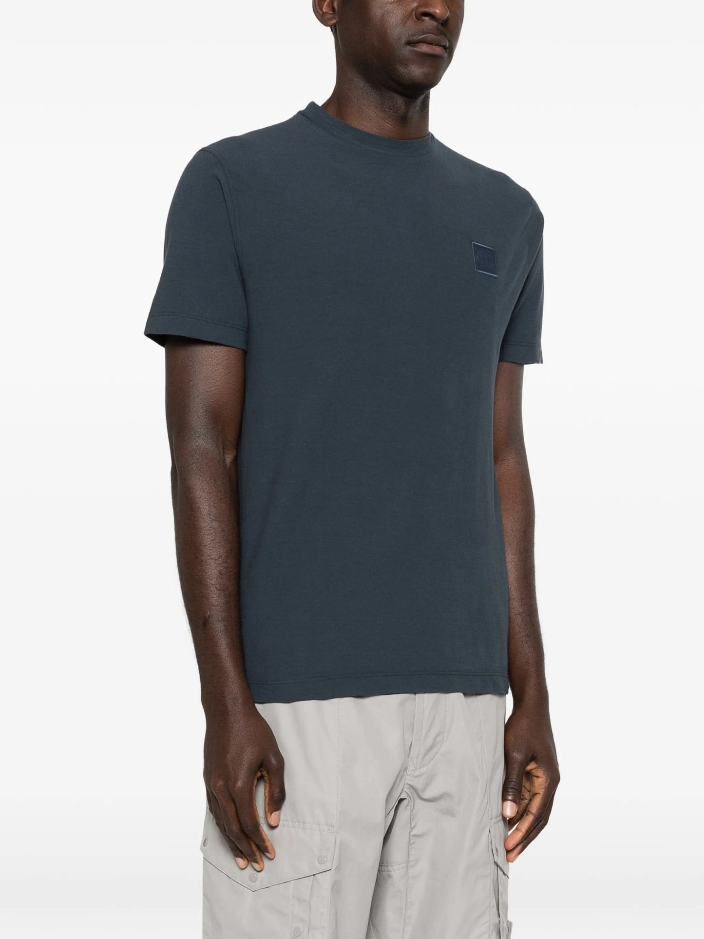 2100021 organic cotton jersey crepe S.I. Ghost T-shirt