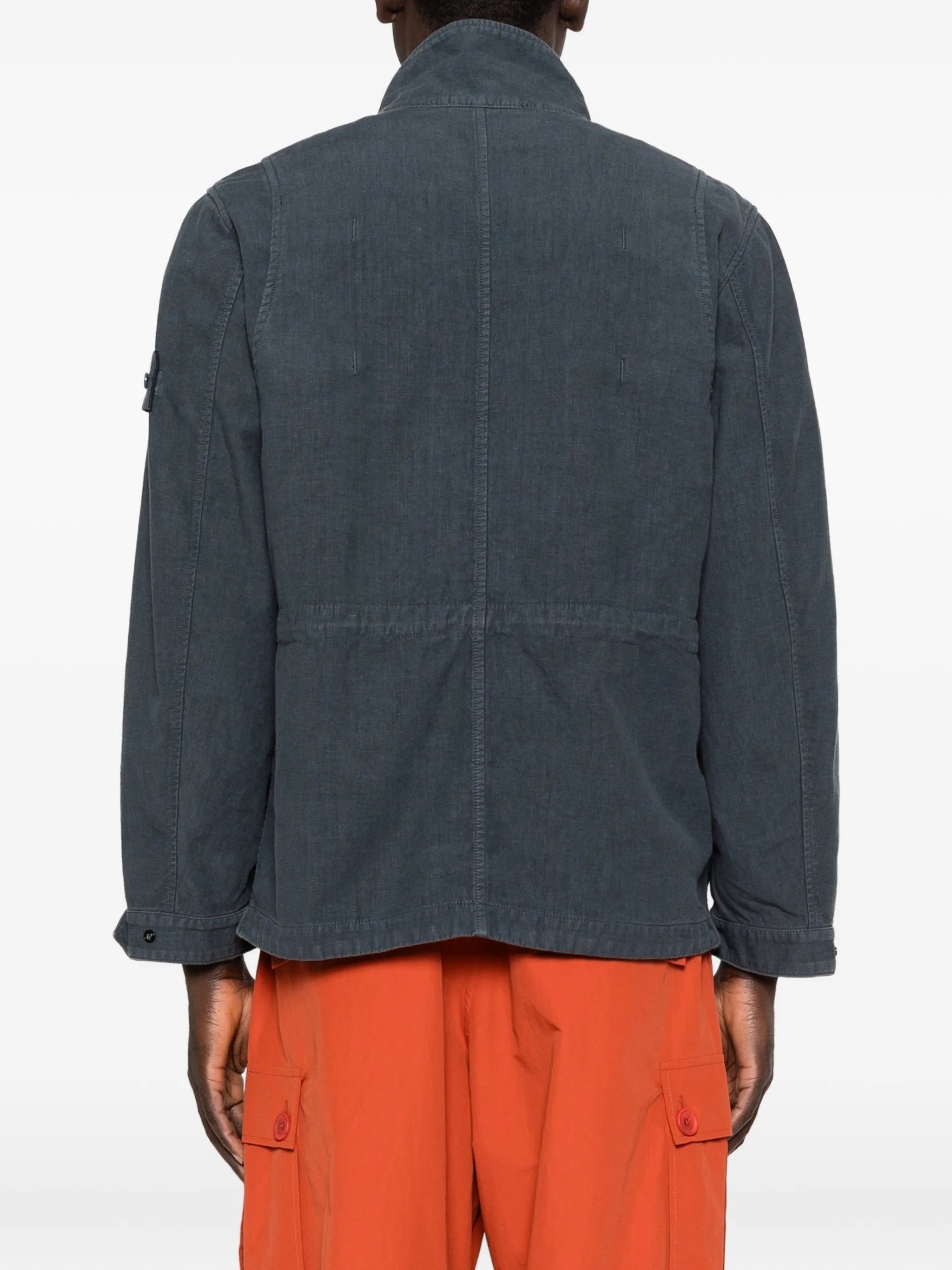 Compass-badge jacket