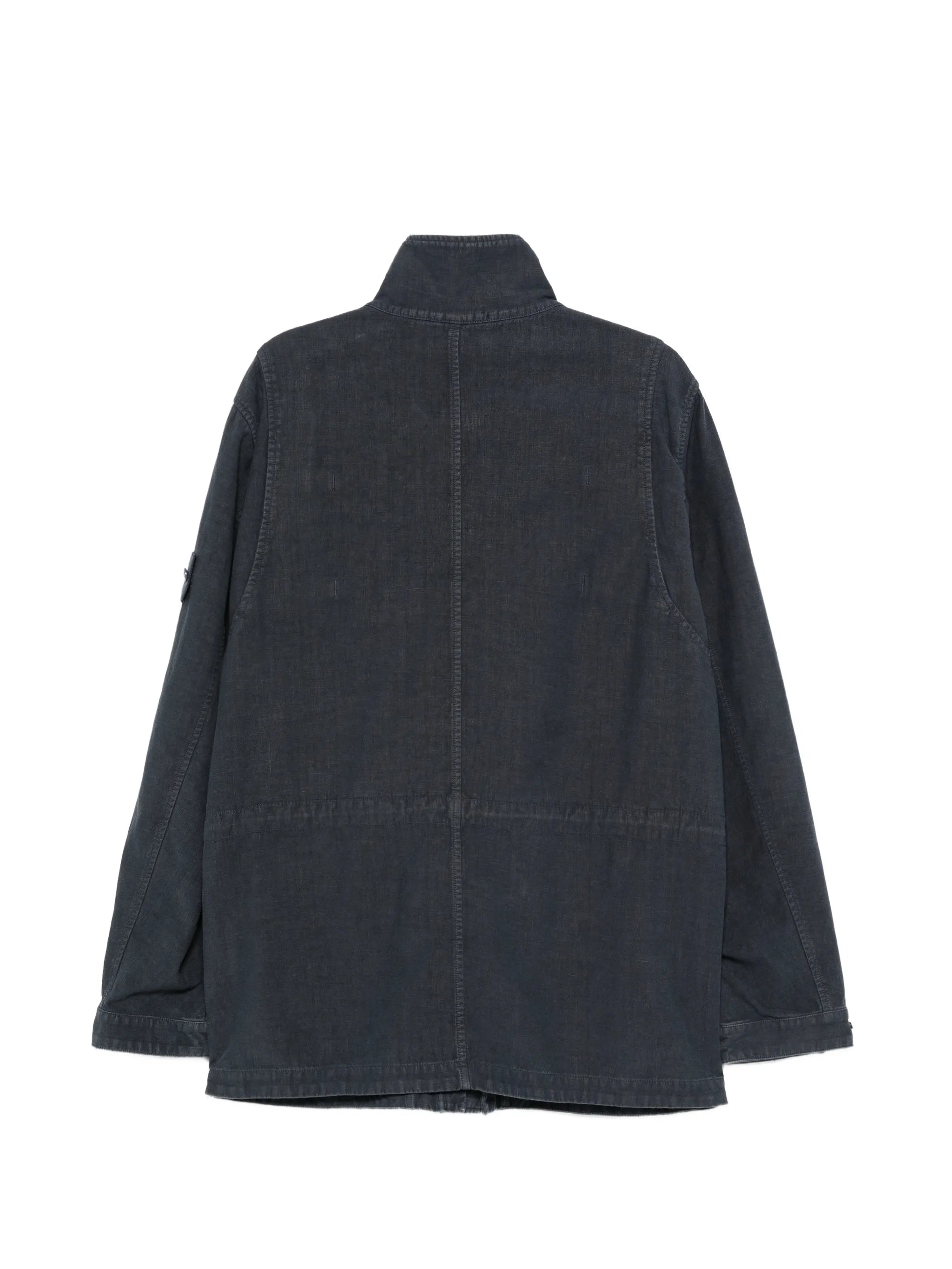 Compass-badge jacket