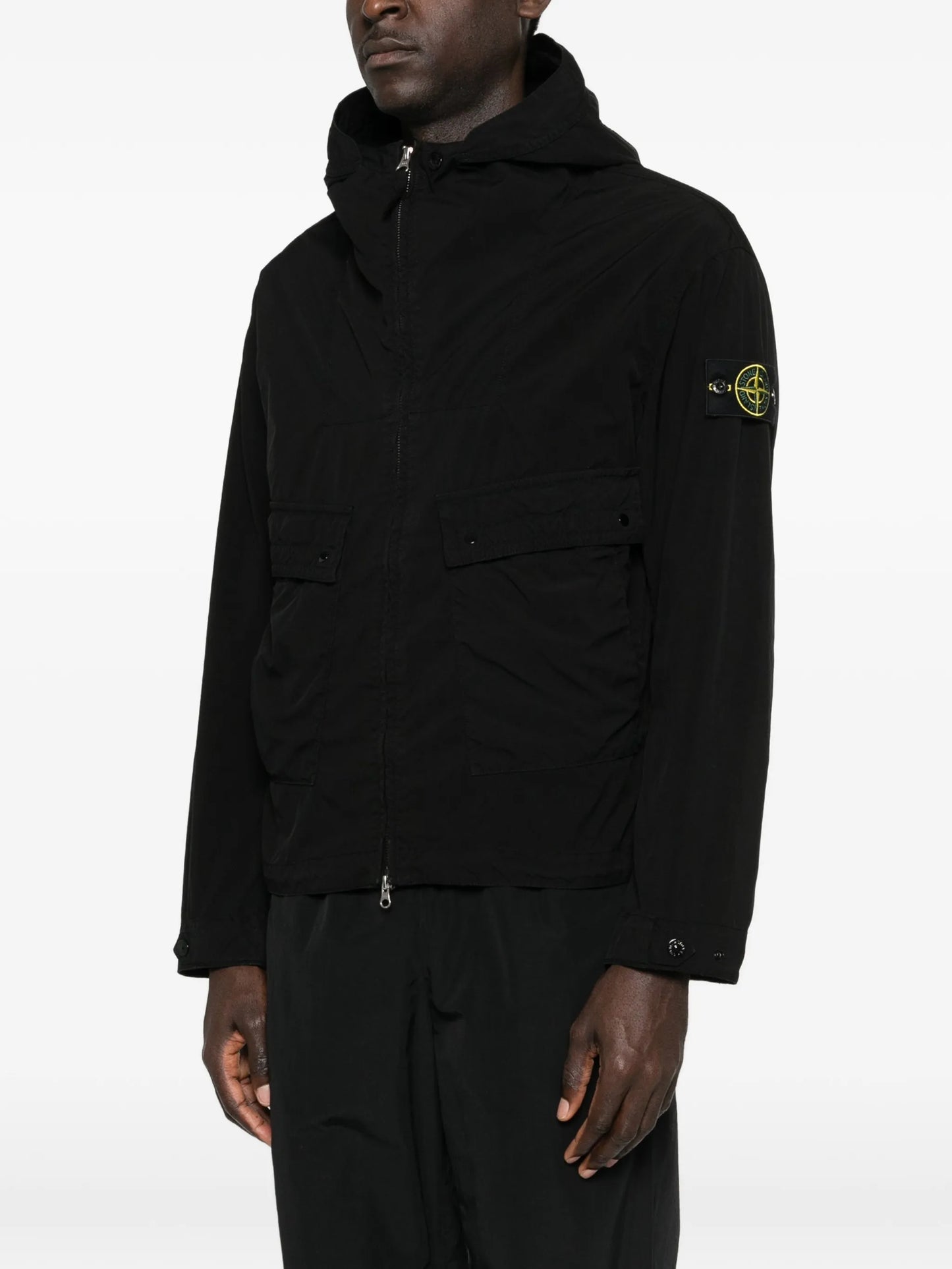 hooded zip jacket