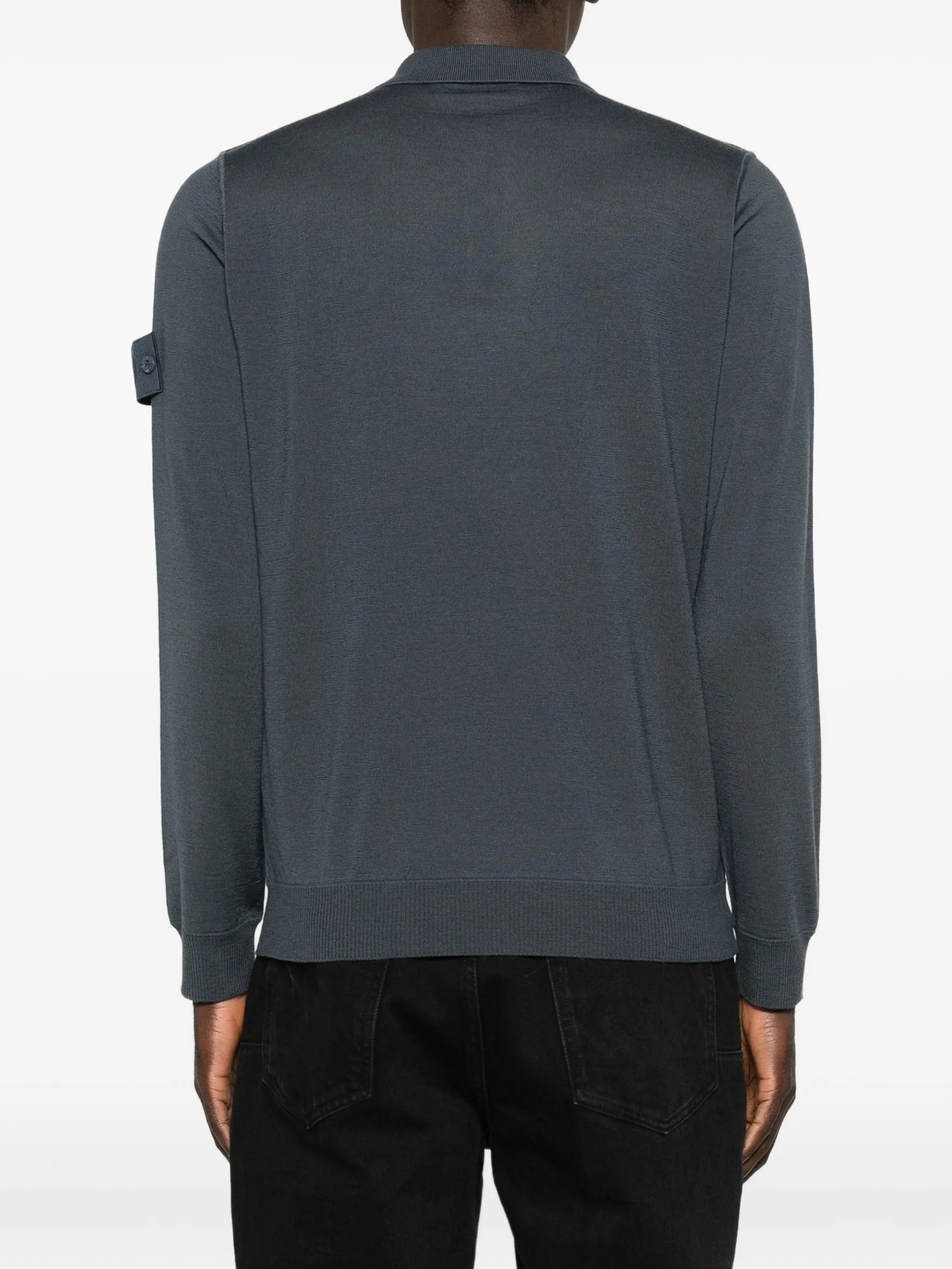 long-sleeve polo shirt