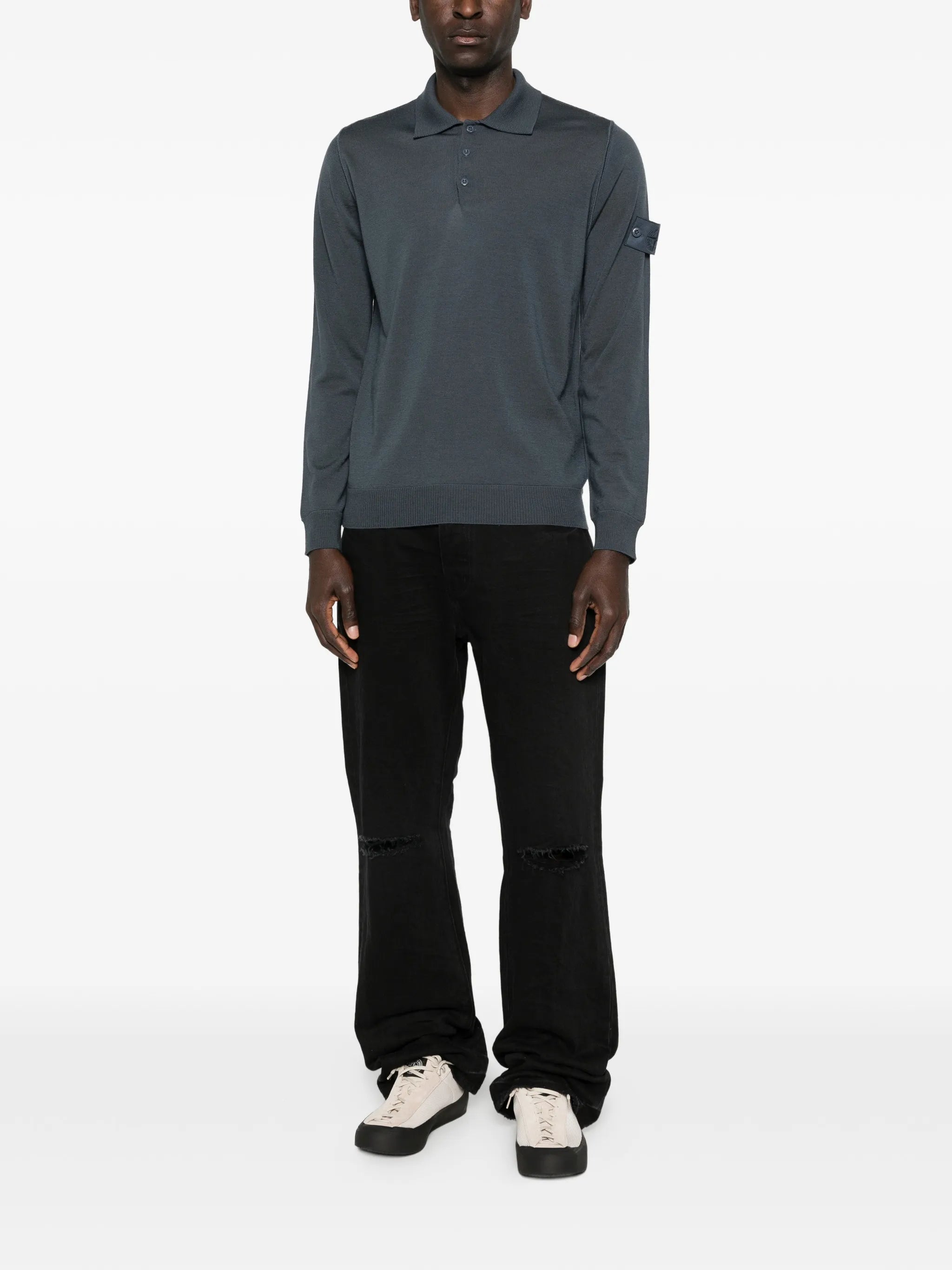 5100076 light pure RWS wool S.I. Ghost polo shirt