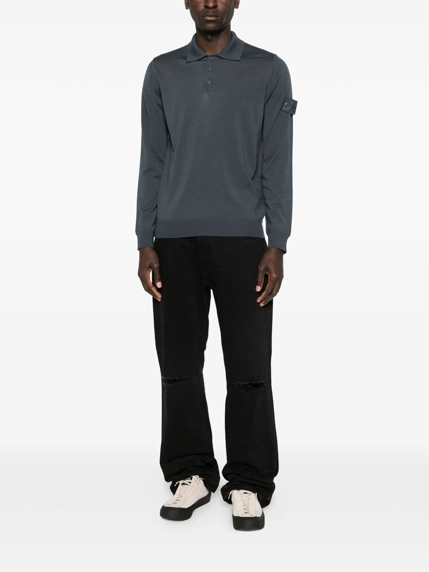 5100076 light pure RWS wool S.I. Ghost polo shirt
