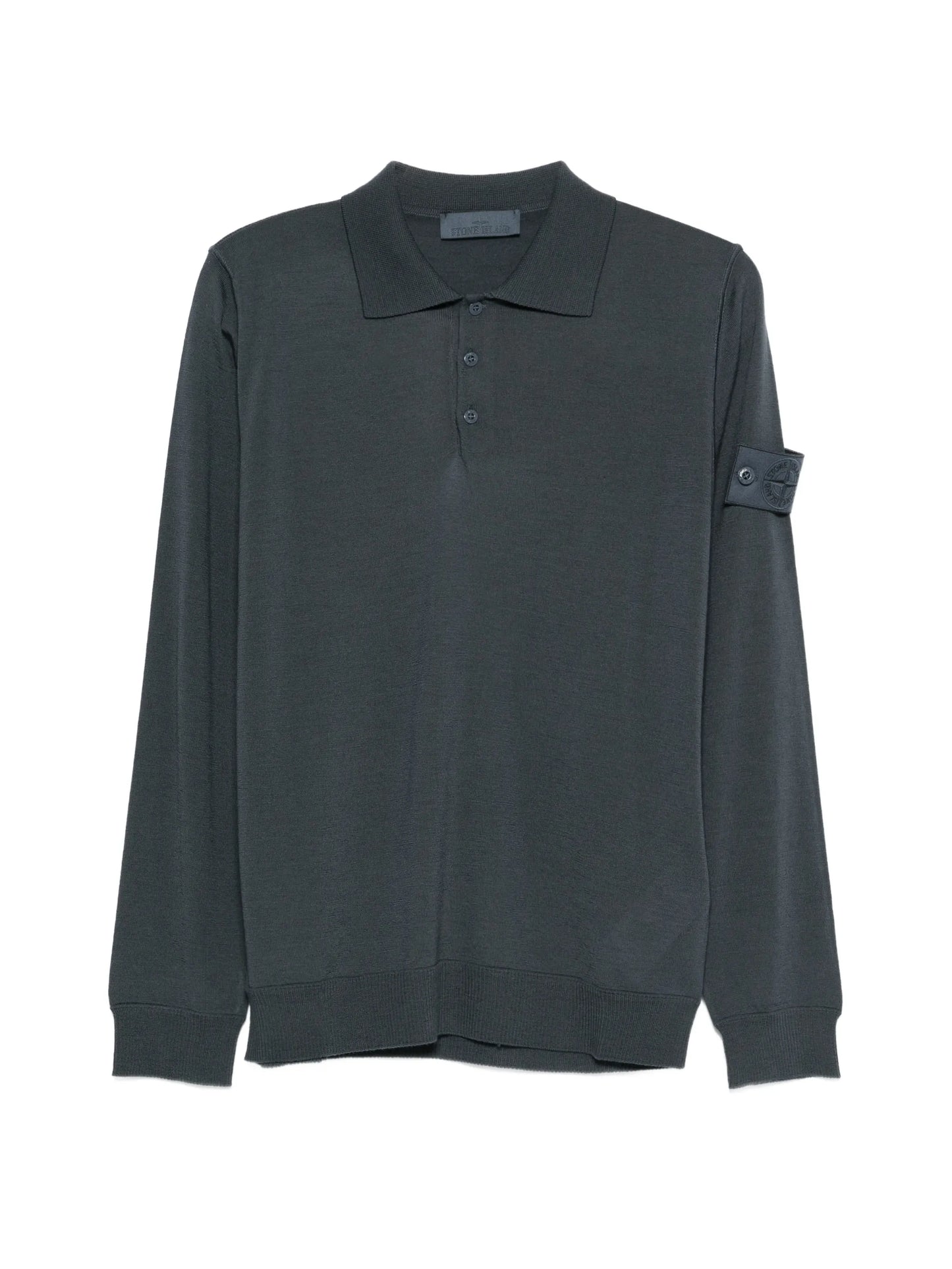 long-sleeve polo shirt