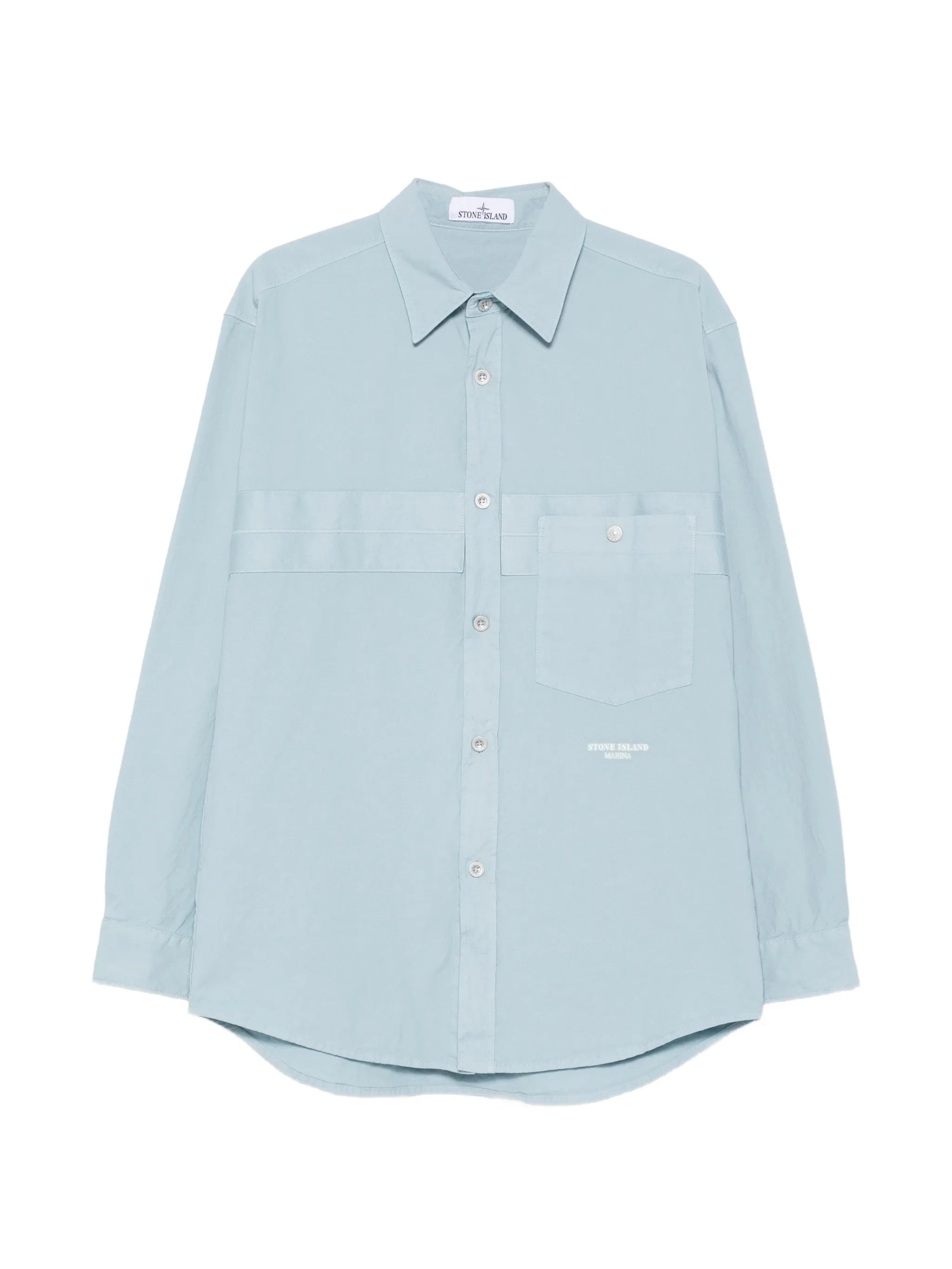 1200029 cotton nylon Panama_S.I. Marina overshirt