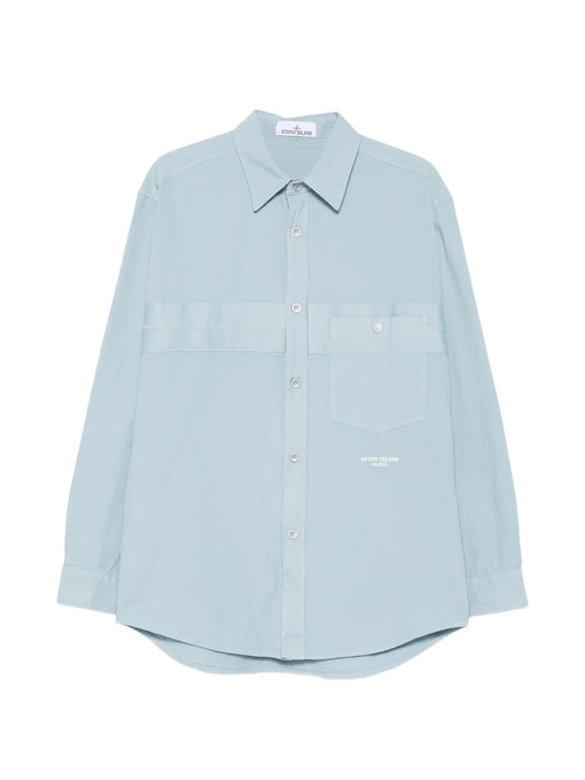1200029 cotton nylon Panama_S.I. Marina overshirt