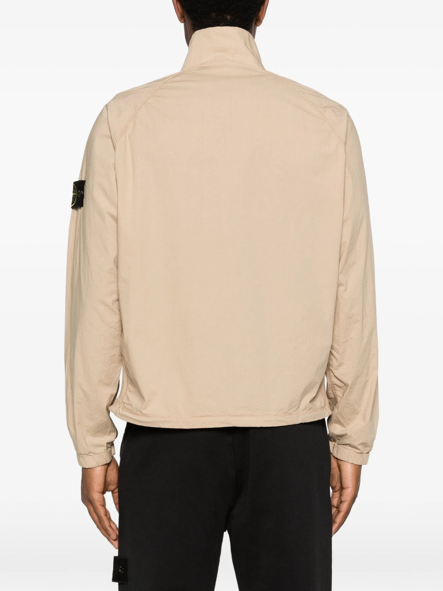 logo-patch jacket