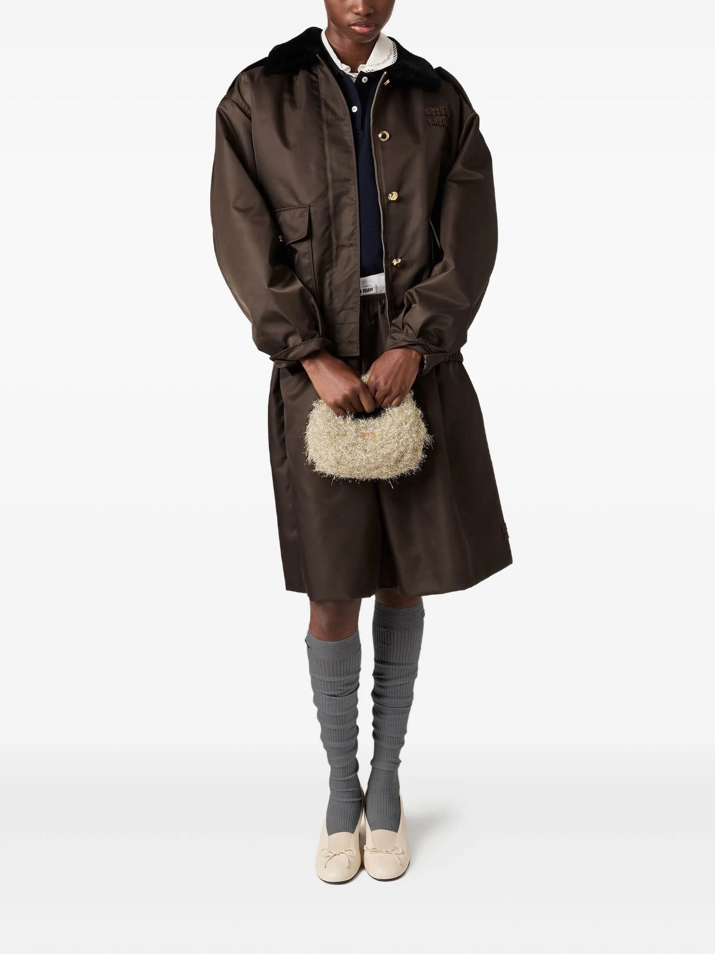 mini Wander logo-lettering tote bag