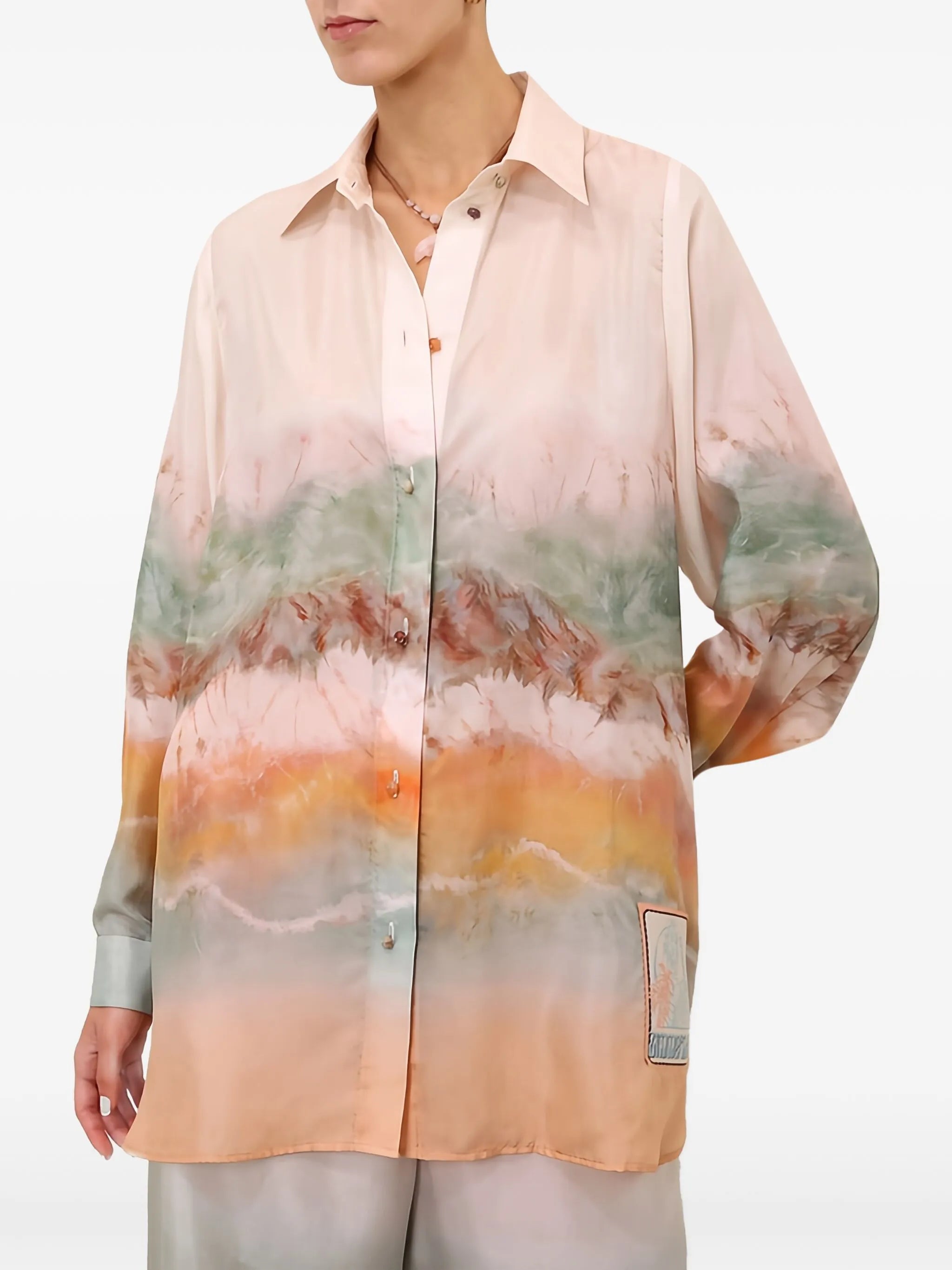 ZIM DAYLIGHT RELAXED SHIRT TIE DYE