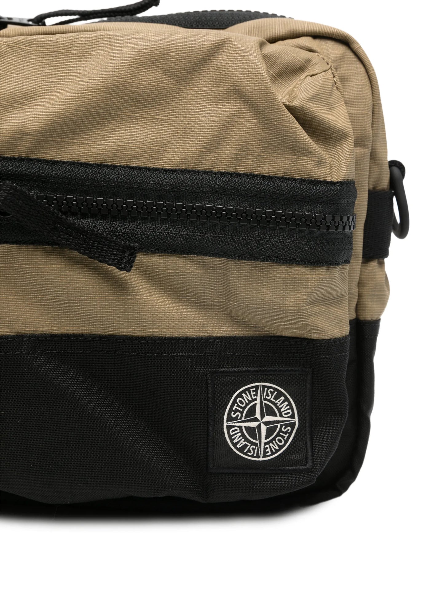 logo-patch cross body bag