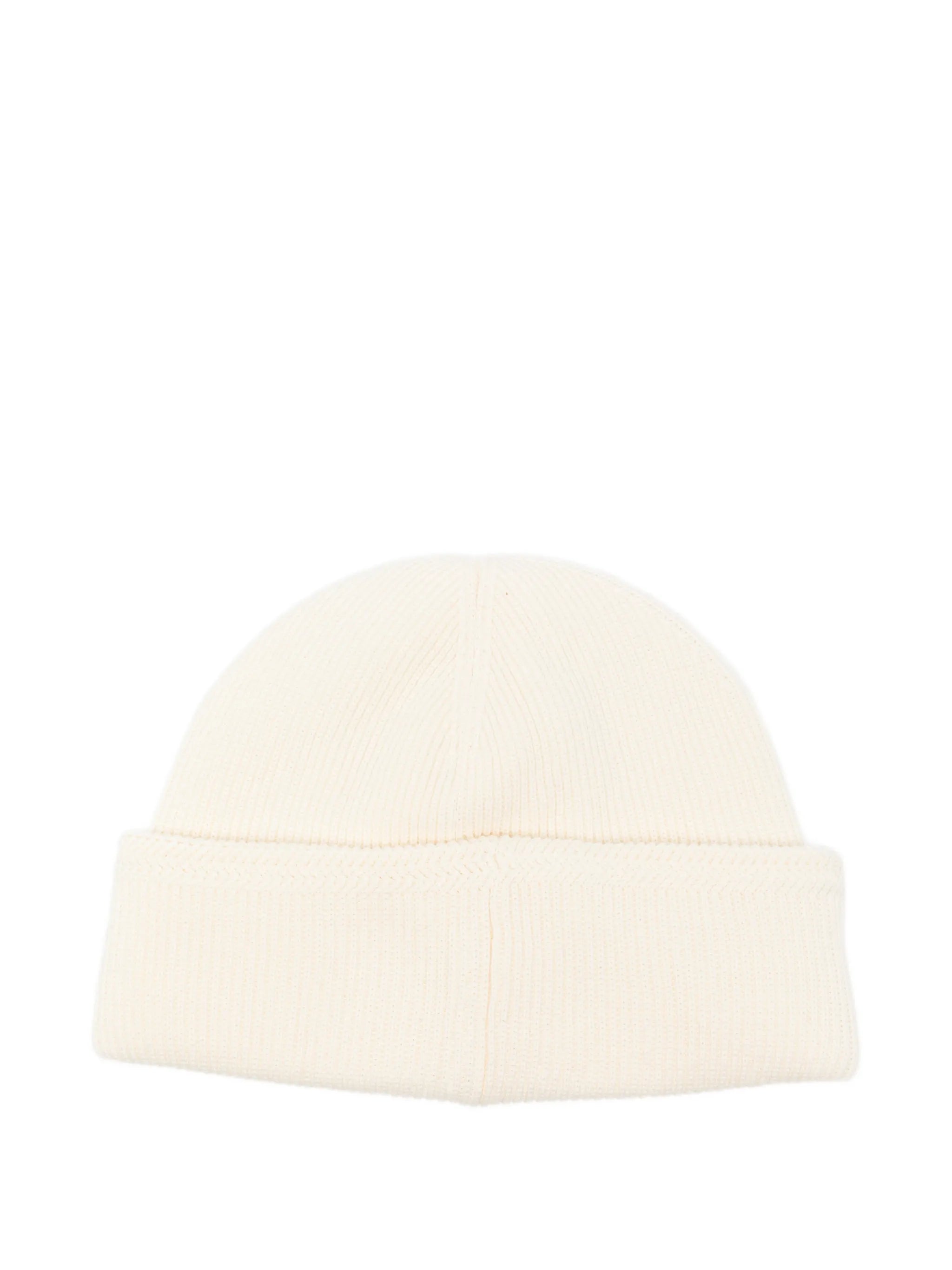 Compass logo-patch beanie hat