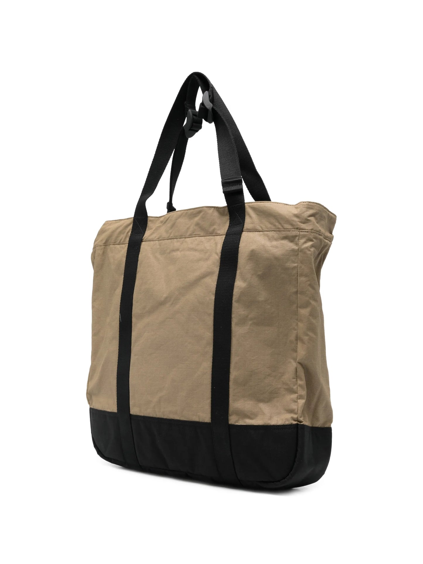9200034 double coated cotton ripstop tote bag with zip pocket