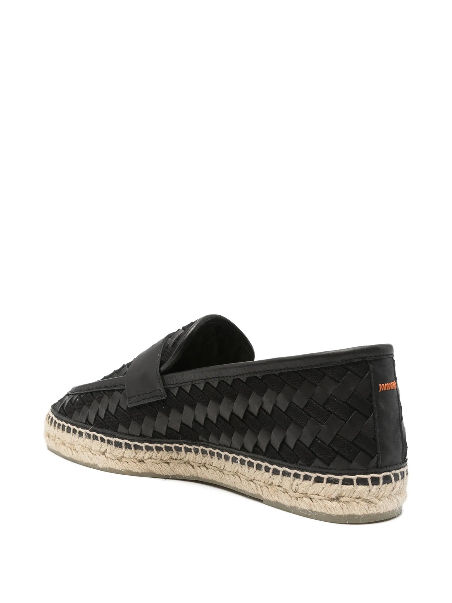 woven penny espadrilles
