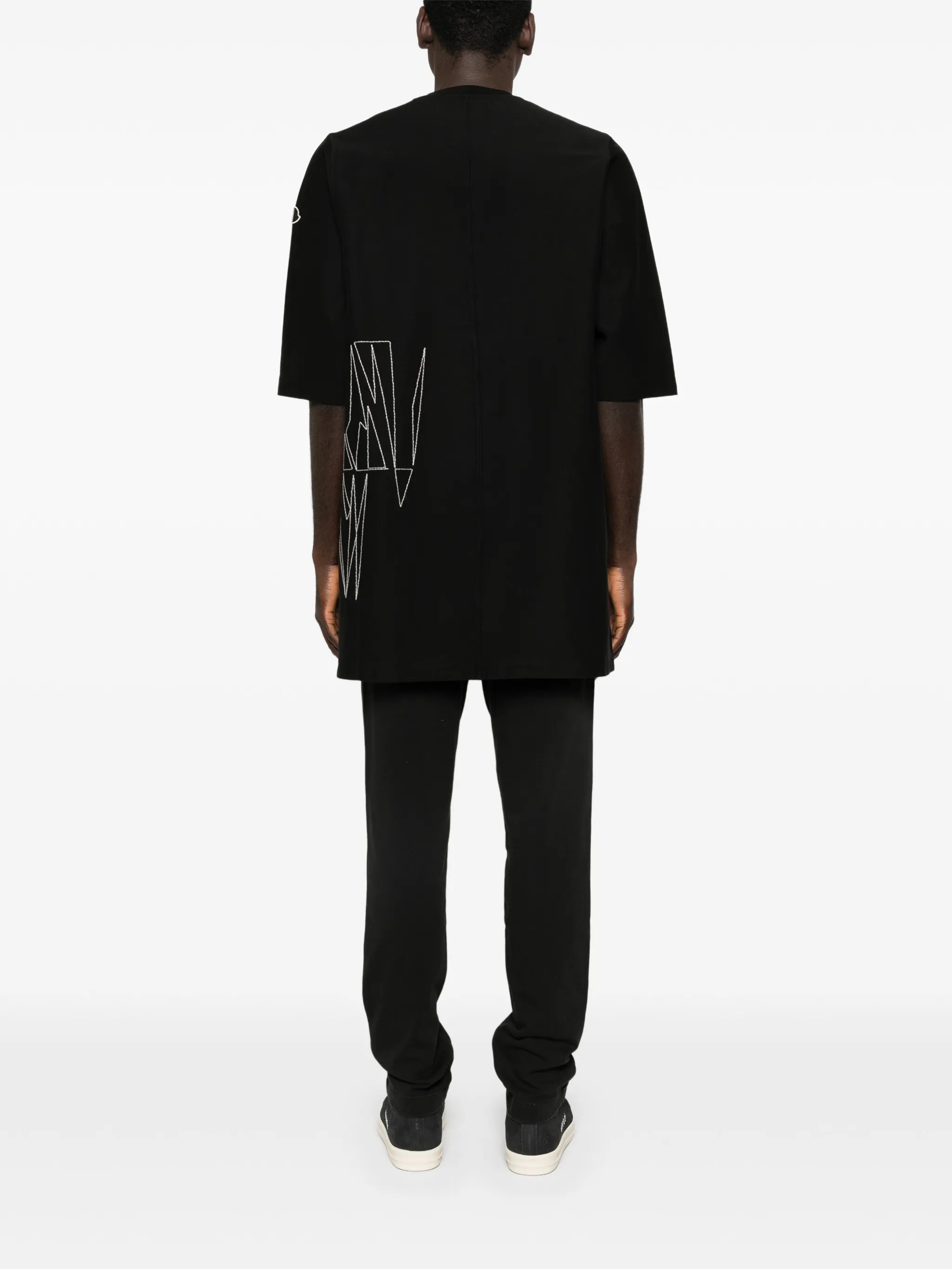 x Rick Owens embroidered crewneck T-shirt