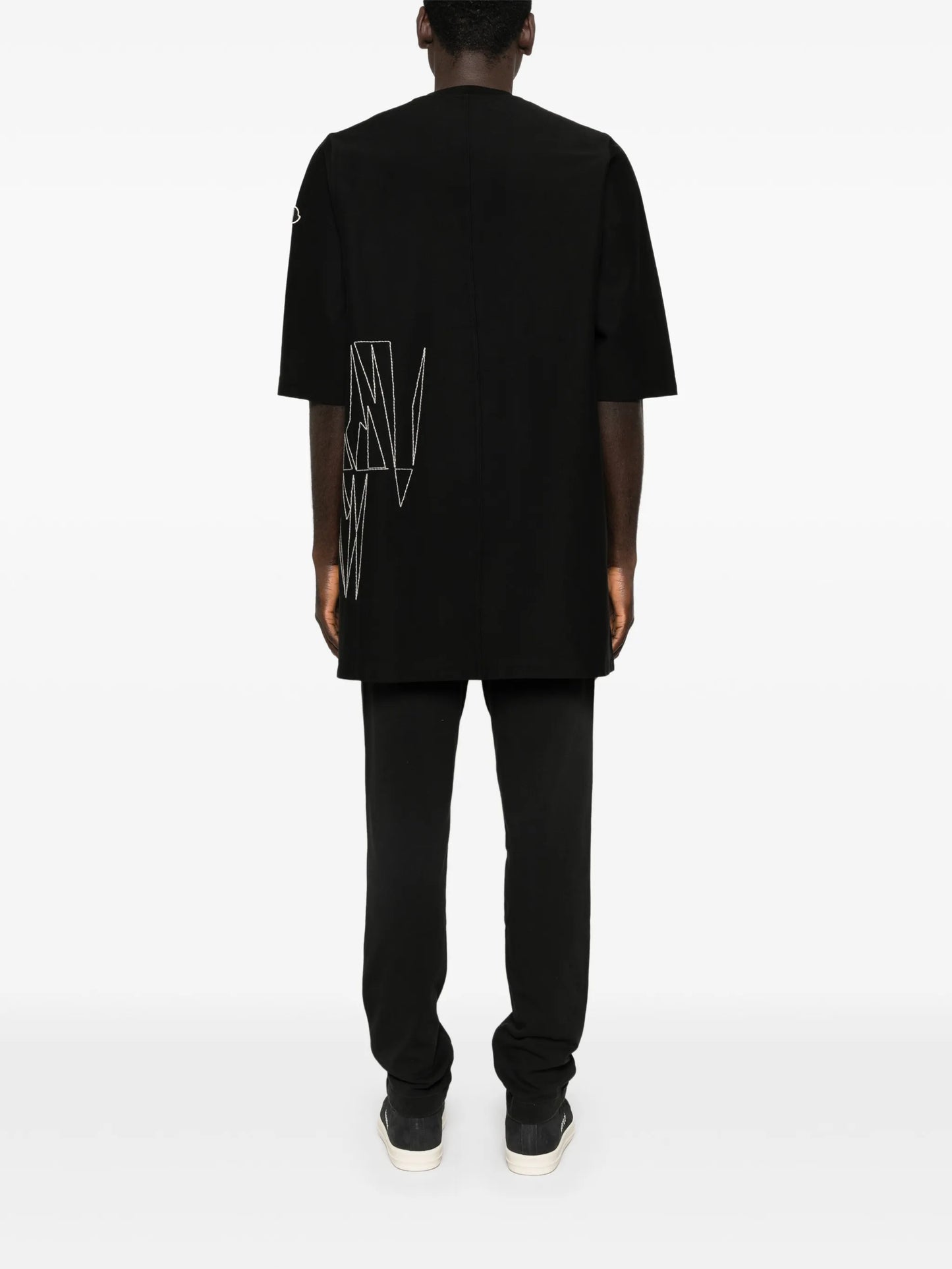 x Rick Owens embroidered crewneck T-shirt