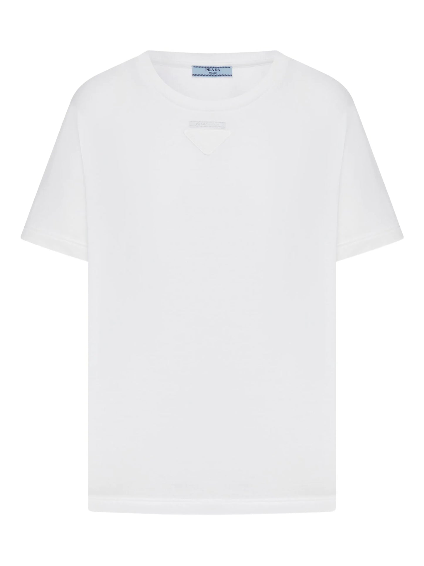 triangle logo jersey T-shirt