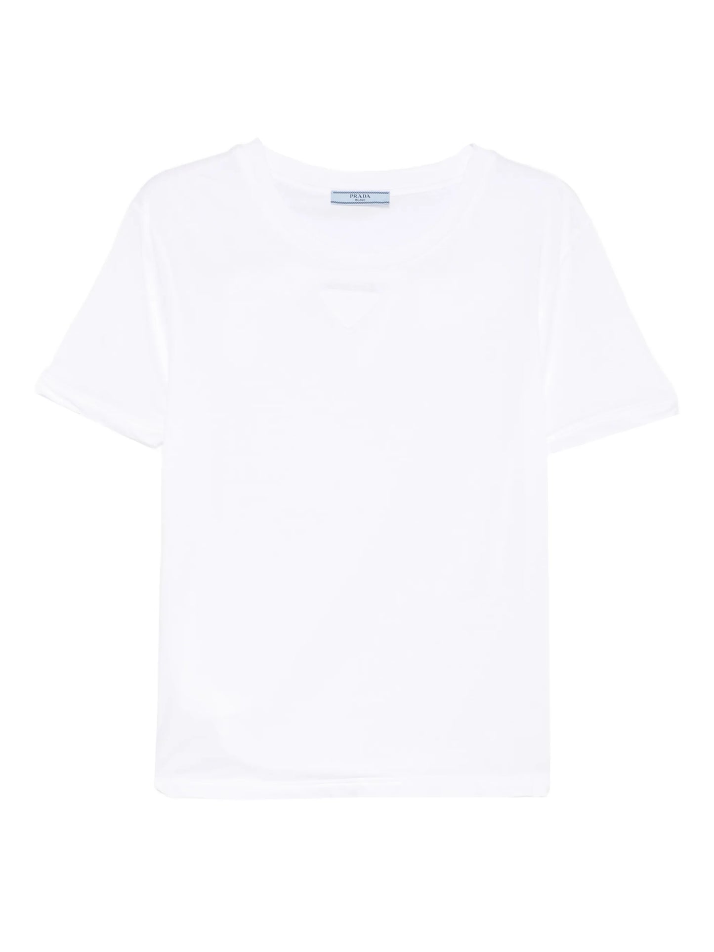 triangle logo jersey T-shirt