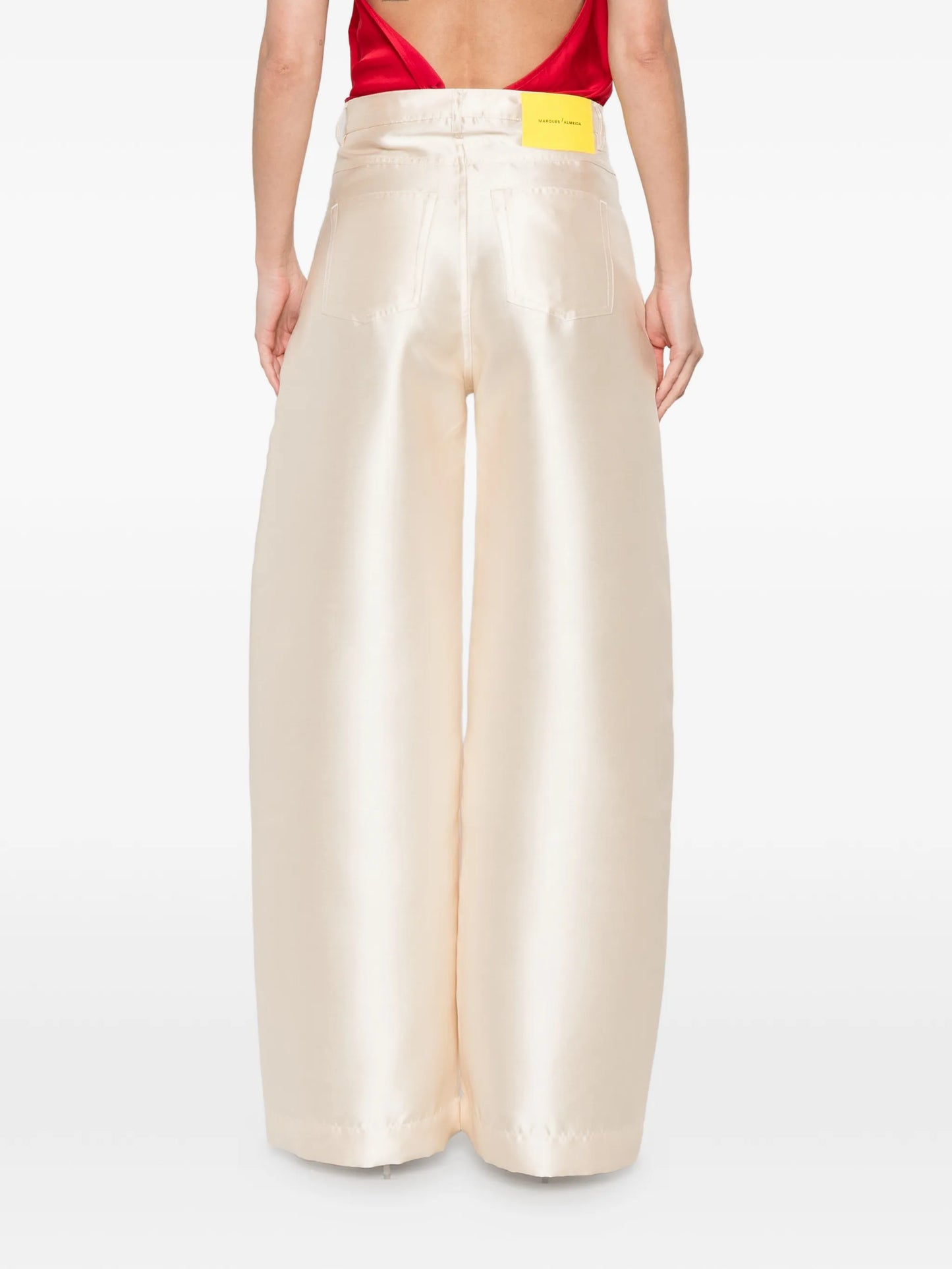 satin trousers