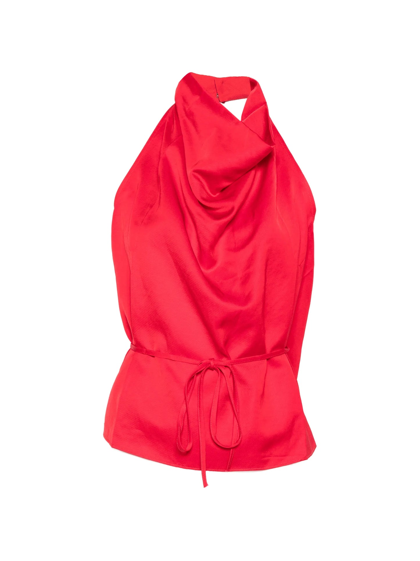 halterneck backless top