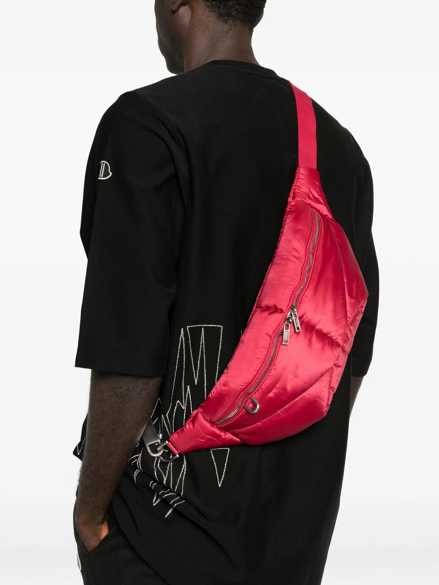 quilted belt bag