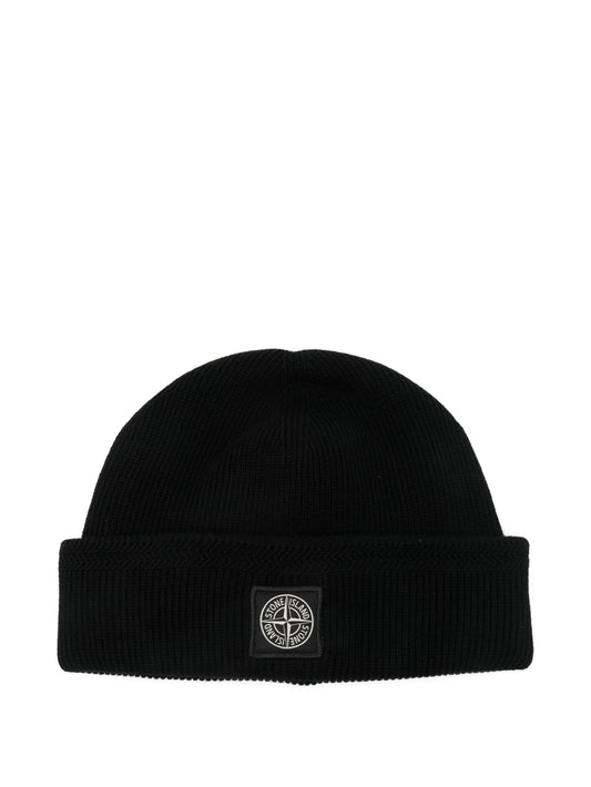 N100102 ribbed soft organic cotton beanie
