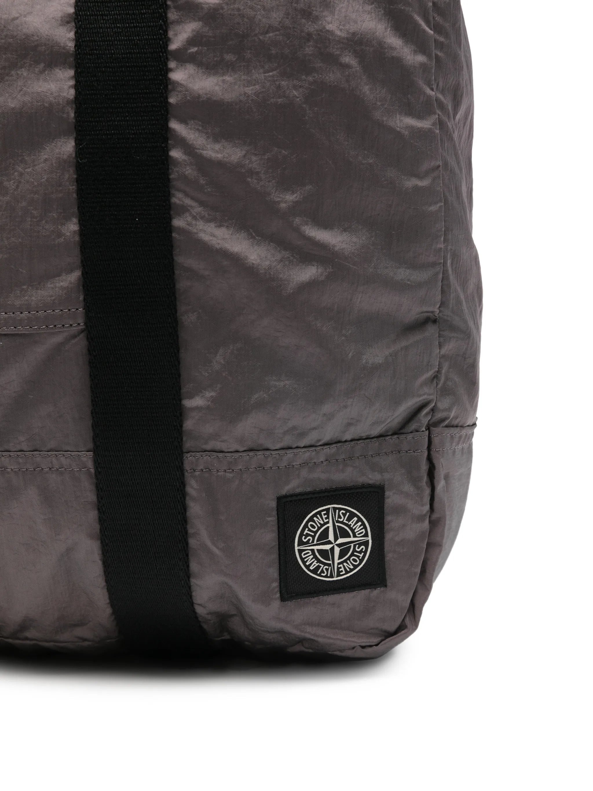 9200012 coated Nylon Metal in Econyl® tote bag with zip pocket