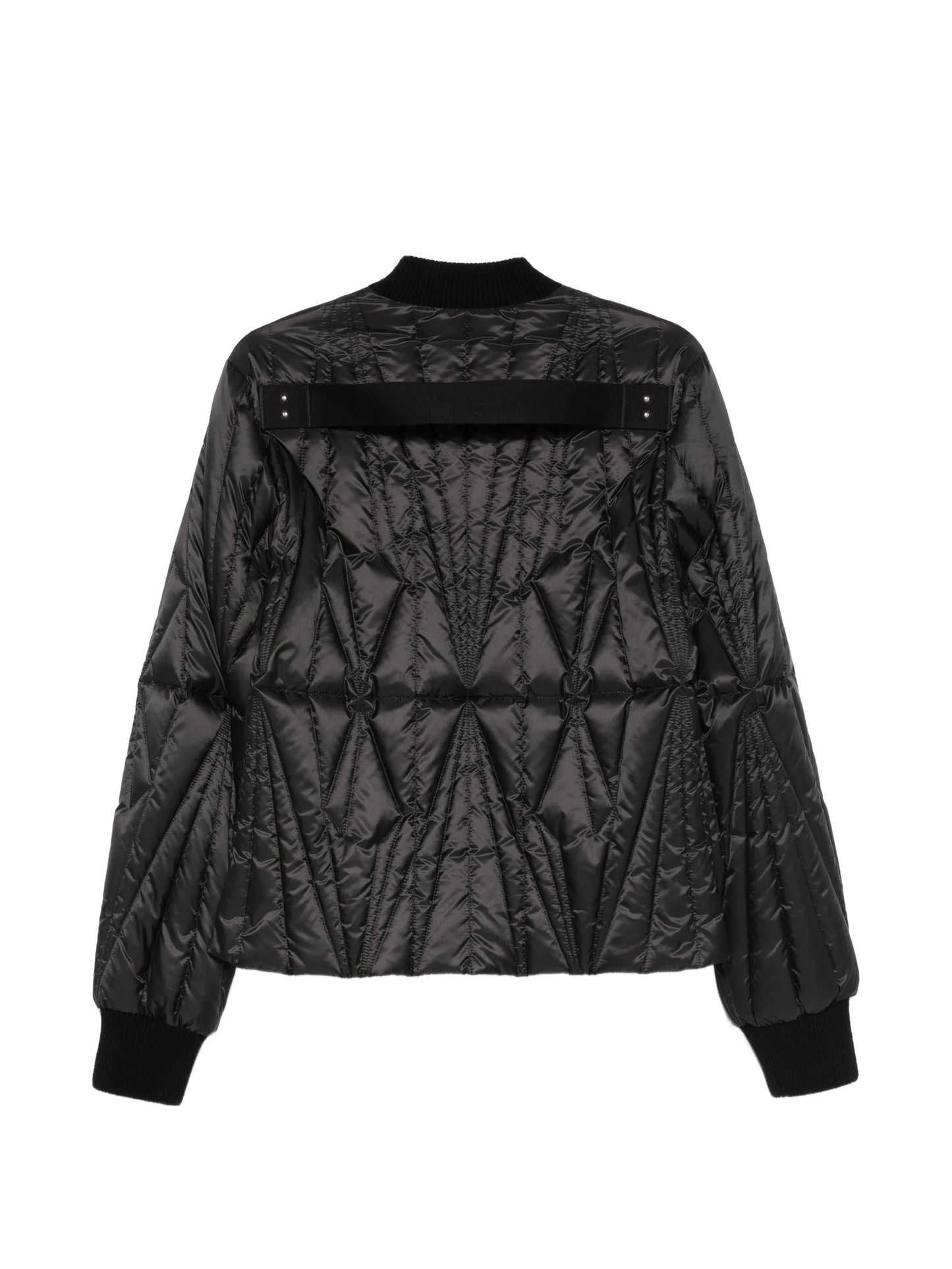 quilted bomber jacket