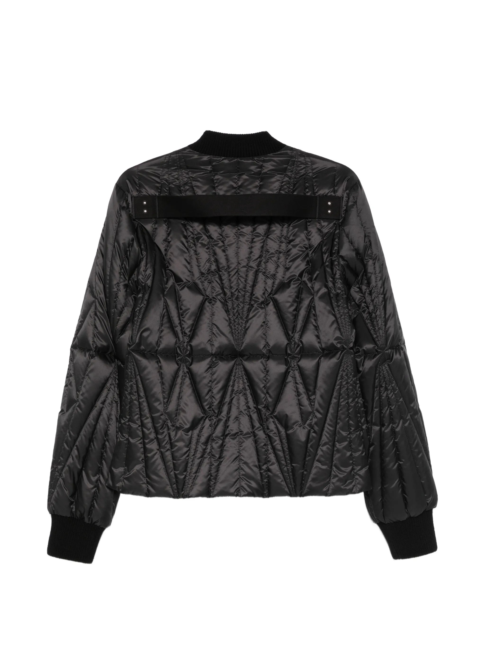 quilted bomber jacket