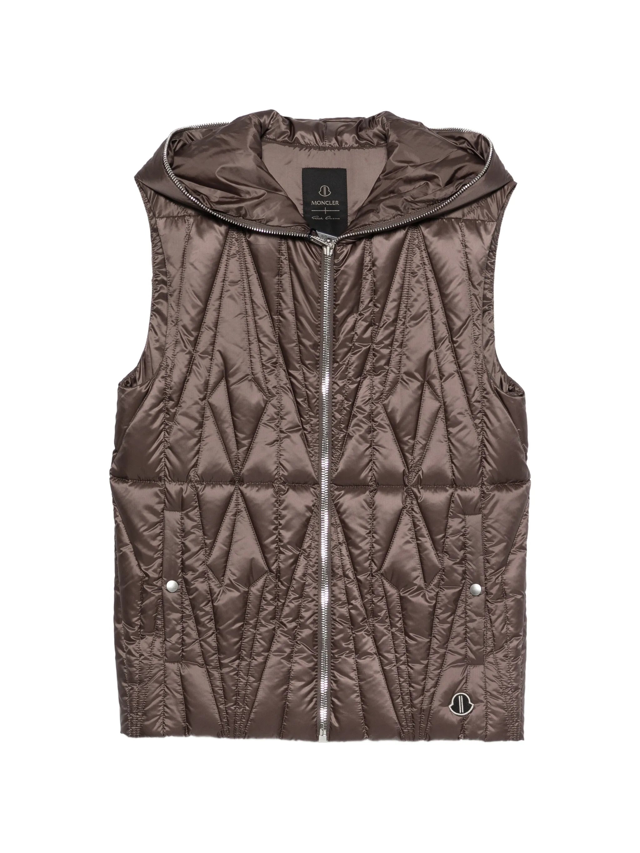 hooded ziplock vest