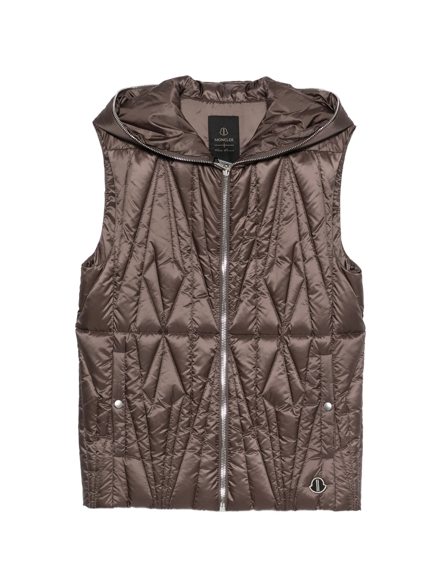 hooded ziplock vest