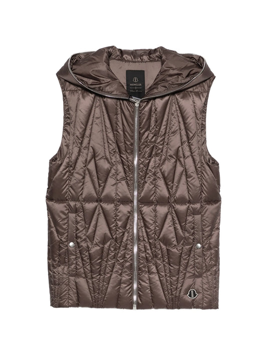 hooded ziplock vest