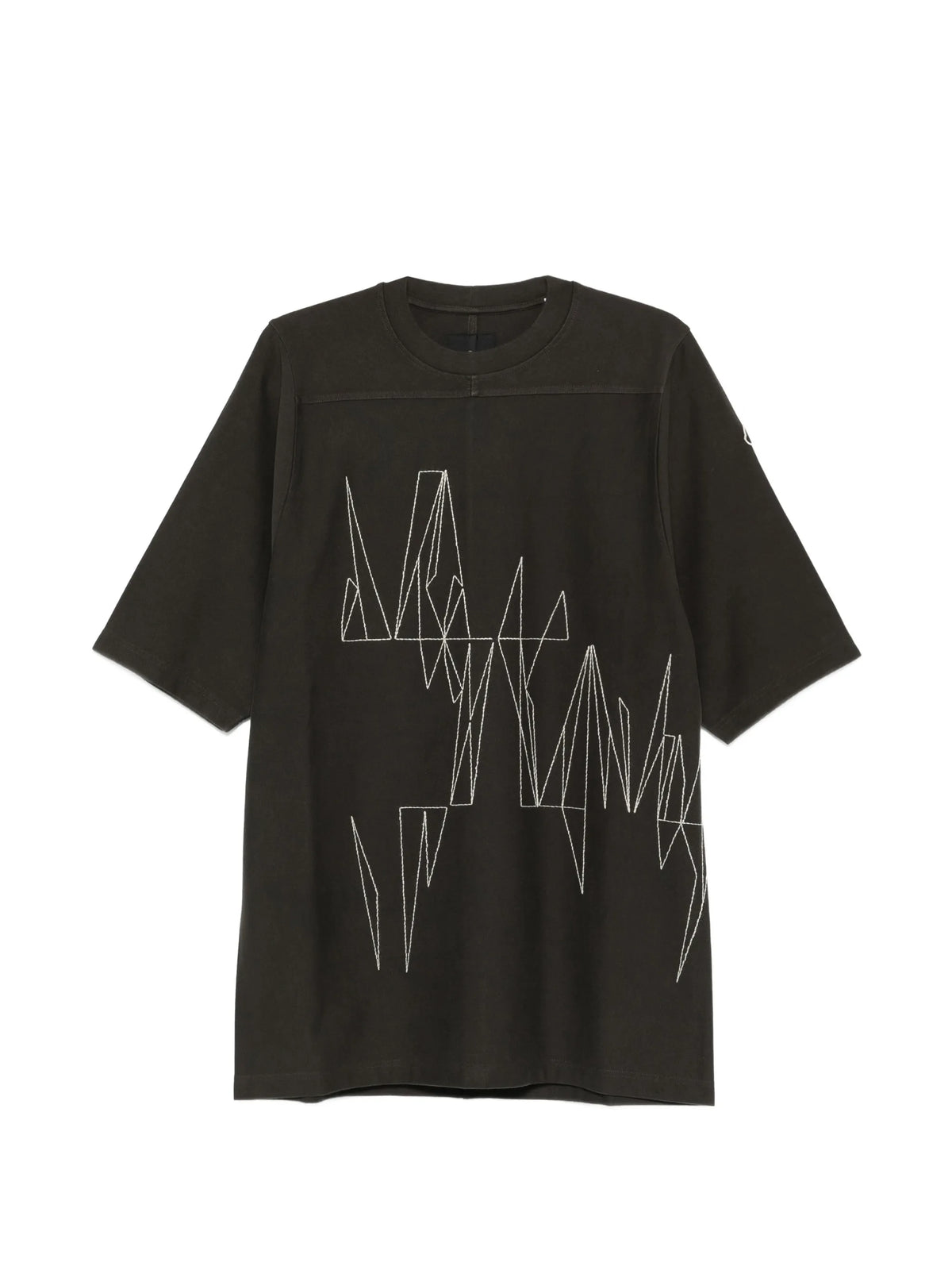 jumbo knit graphic T-shirt