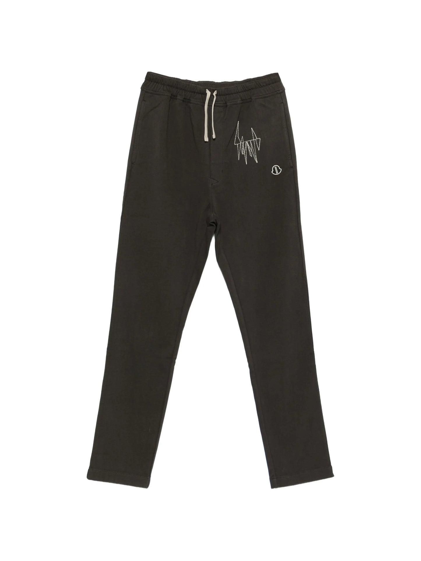 embroidered track pants