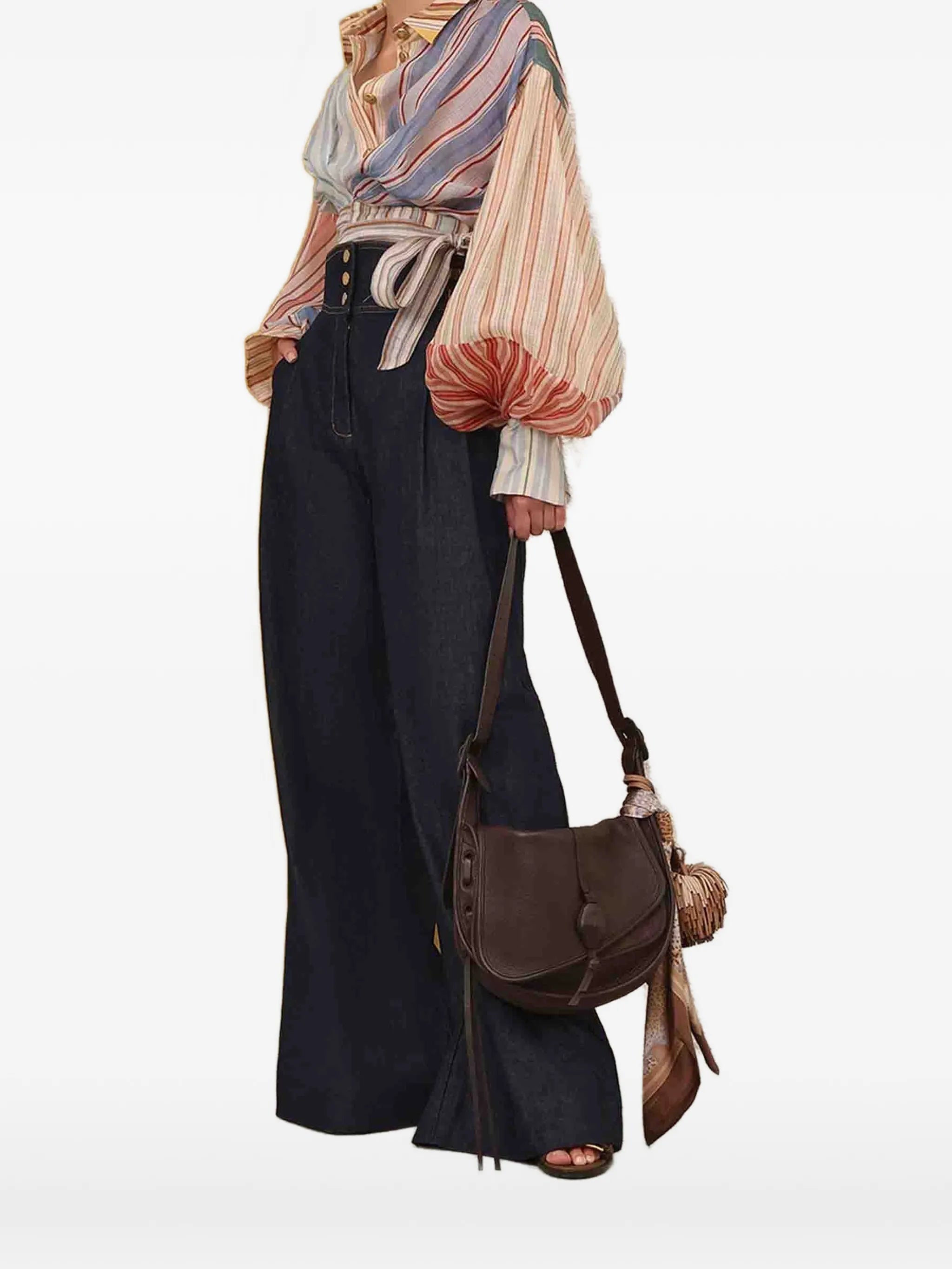 Rebellion striped blouse