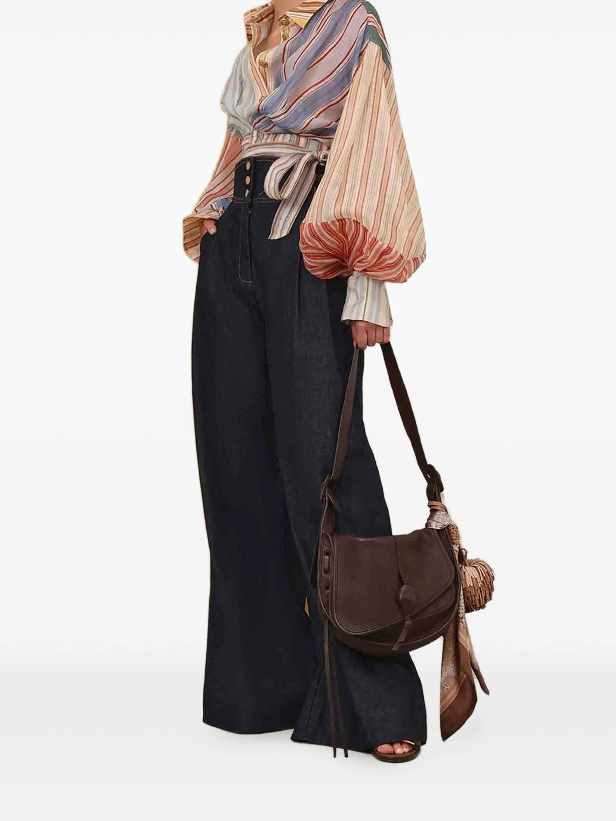 Rebellion striped blouse