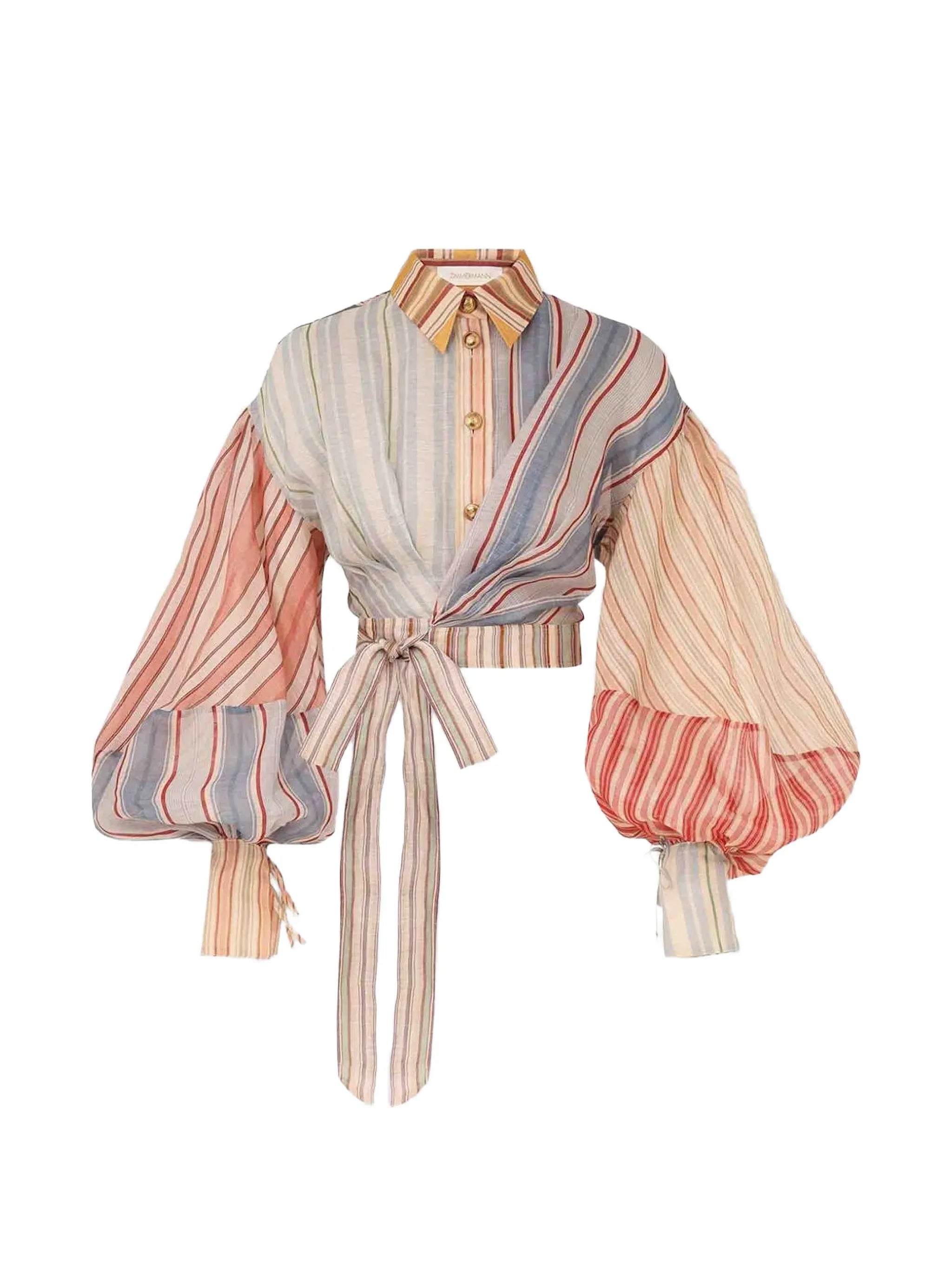 Rebellion striped blouse