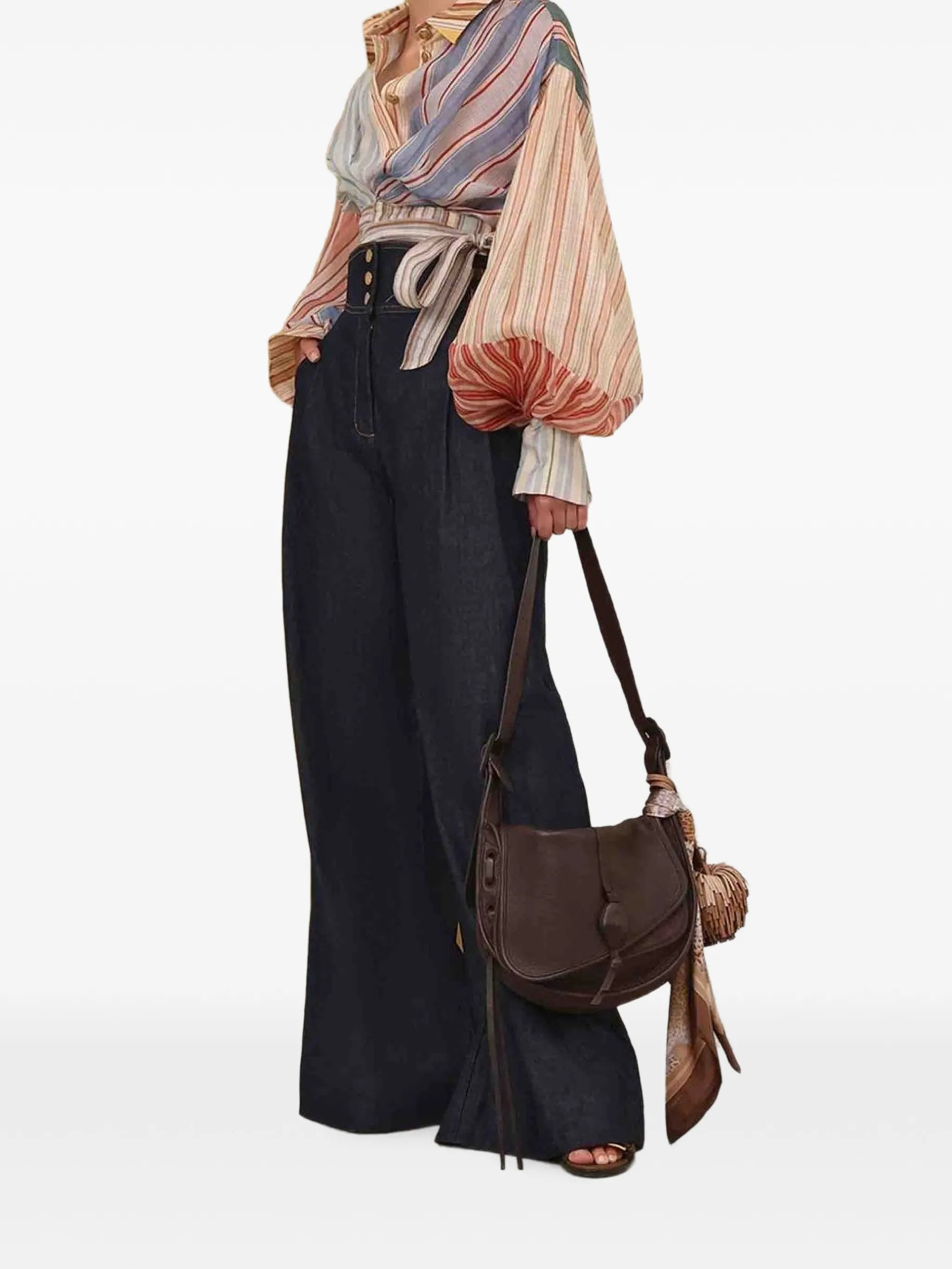 Rebellion striped blouse