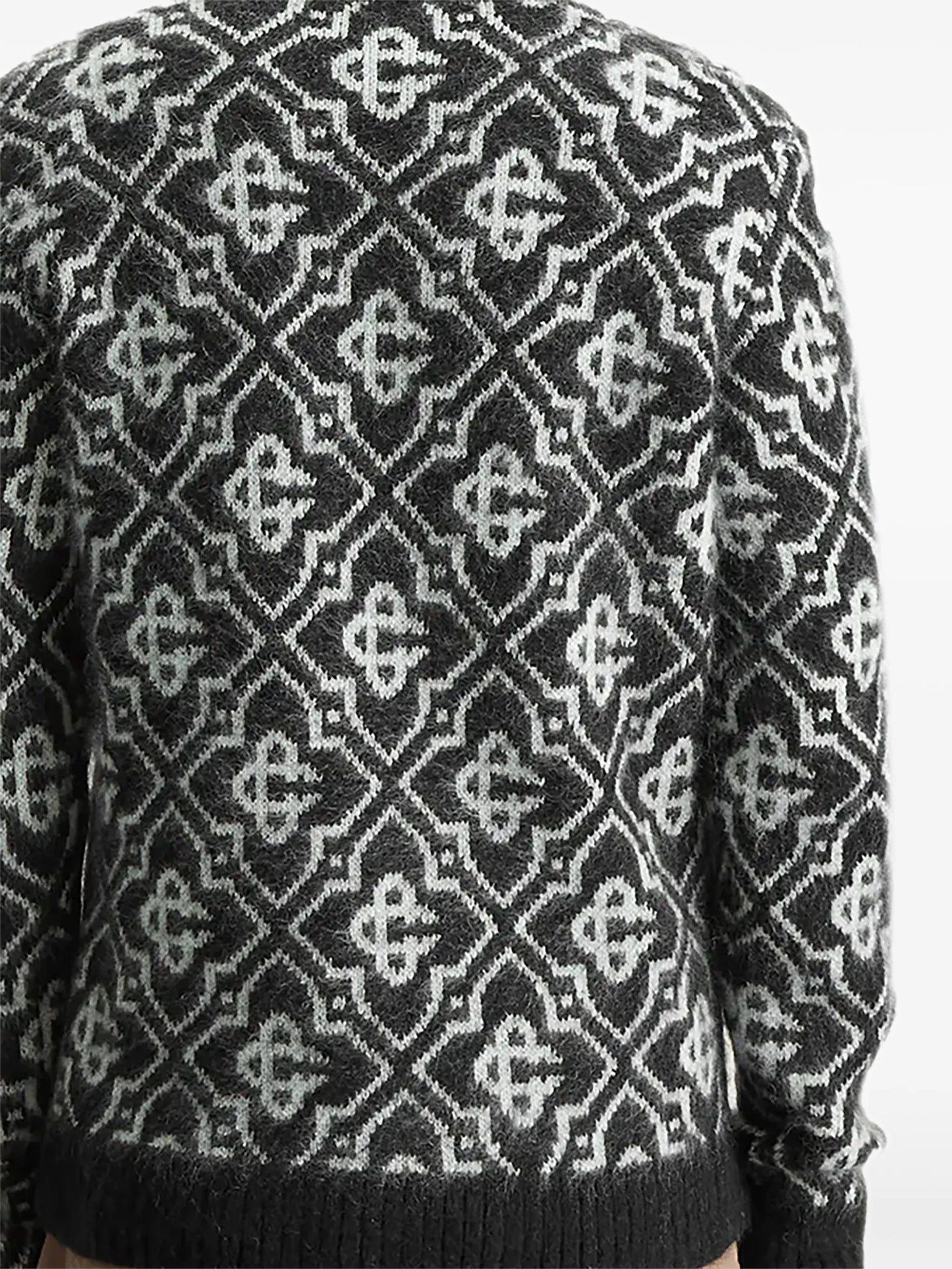 monogram mohair jumper