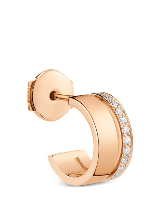 Berbere diamond hoop earrings