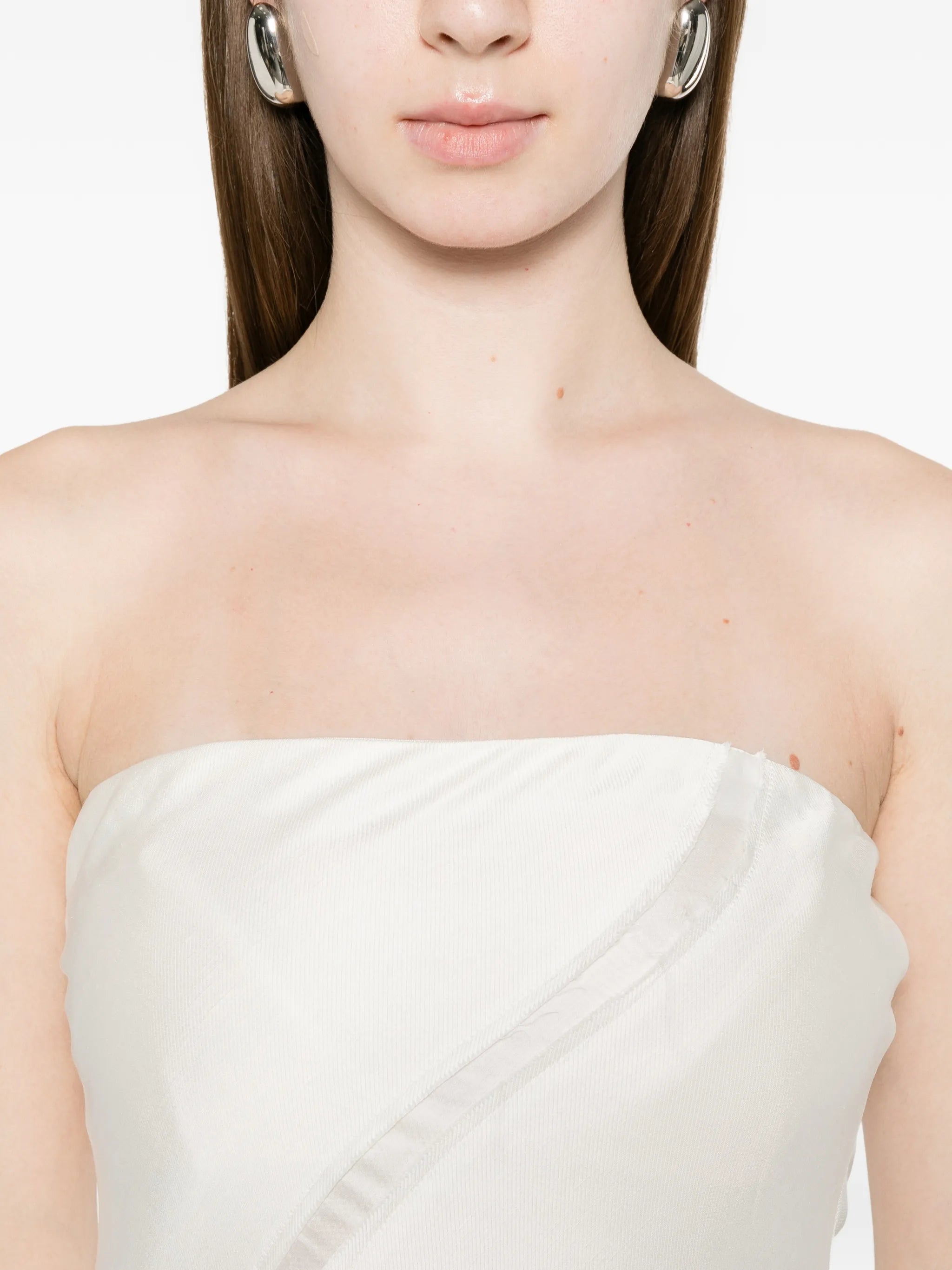 ribbon bandeau dress