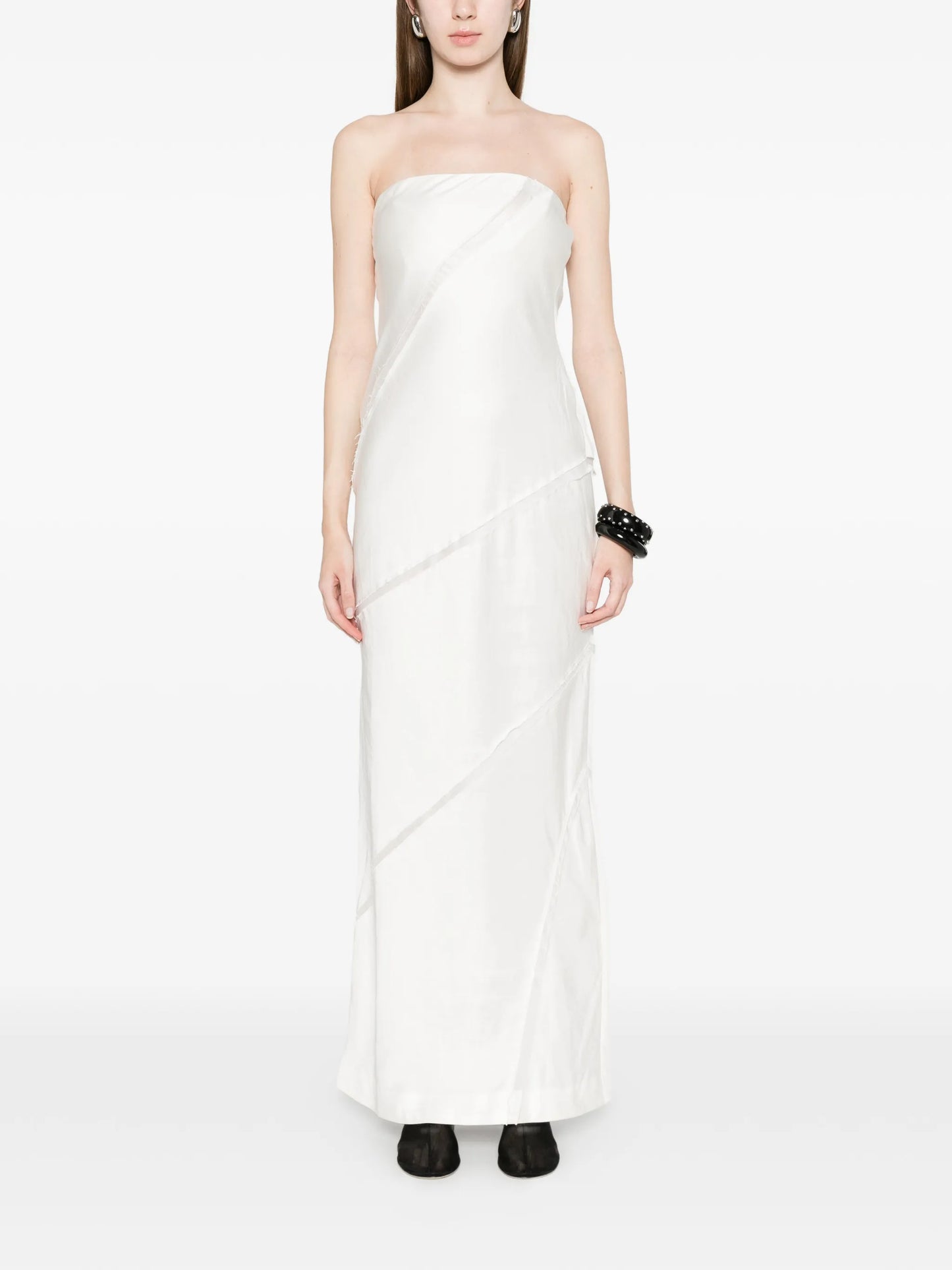 ribbon bandeau dress