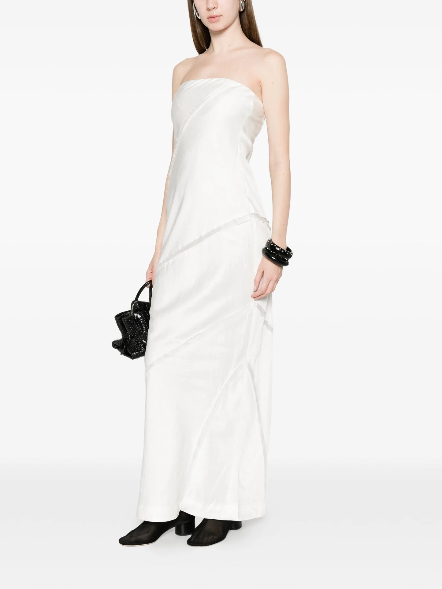 ribbon bandeau dress
