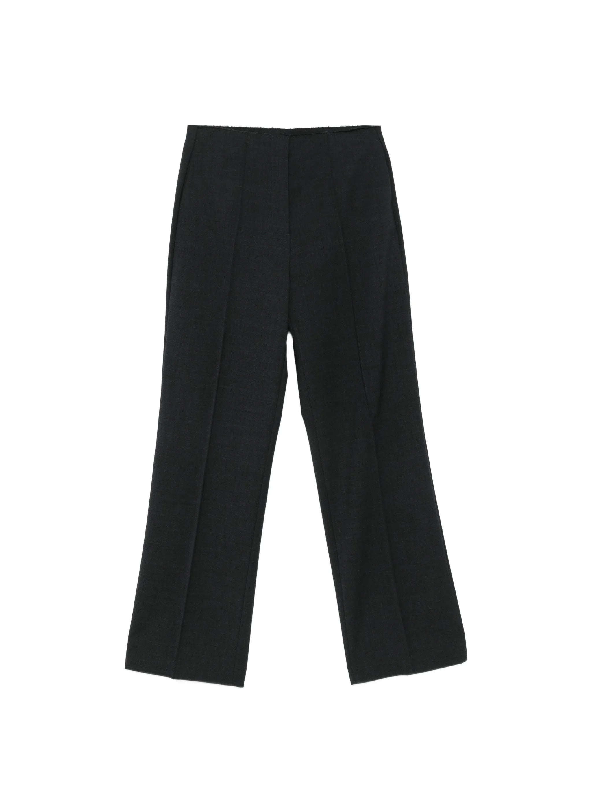 straight-leg trousers